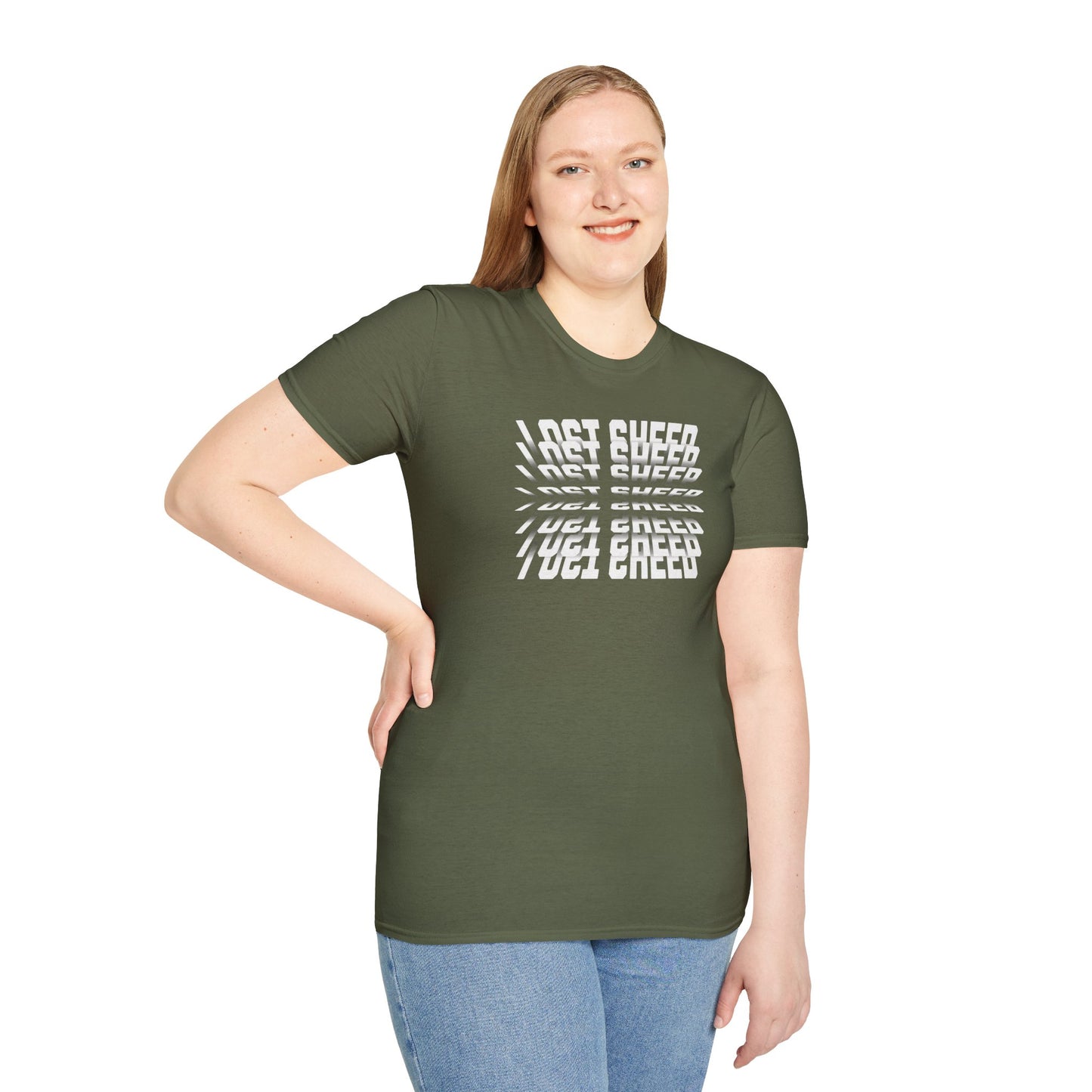 Lost Sheep-Unisex Softstyle Graphic Tee