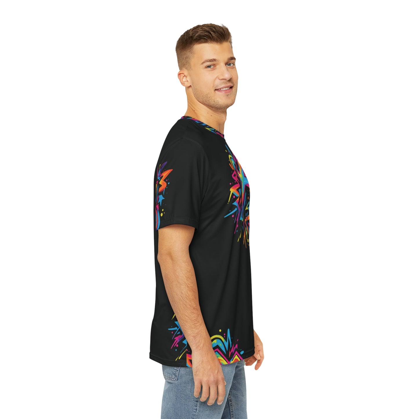 Cross Polyester Tee (AOP)