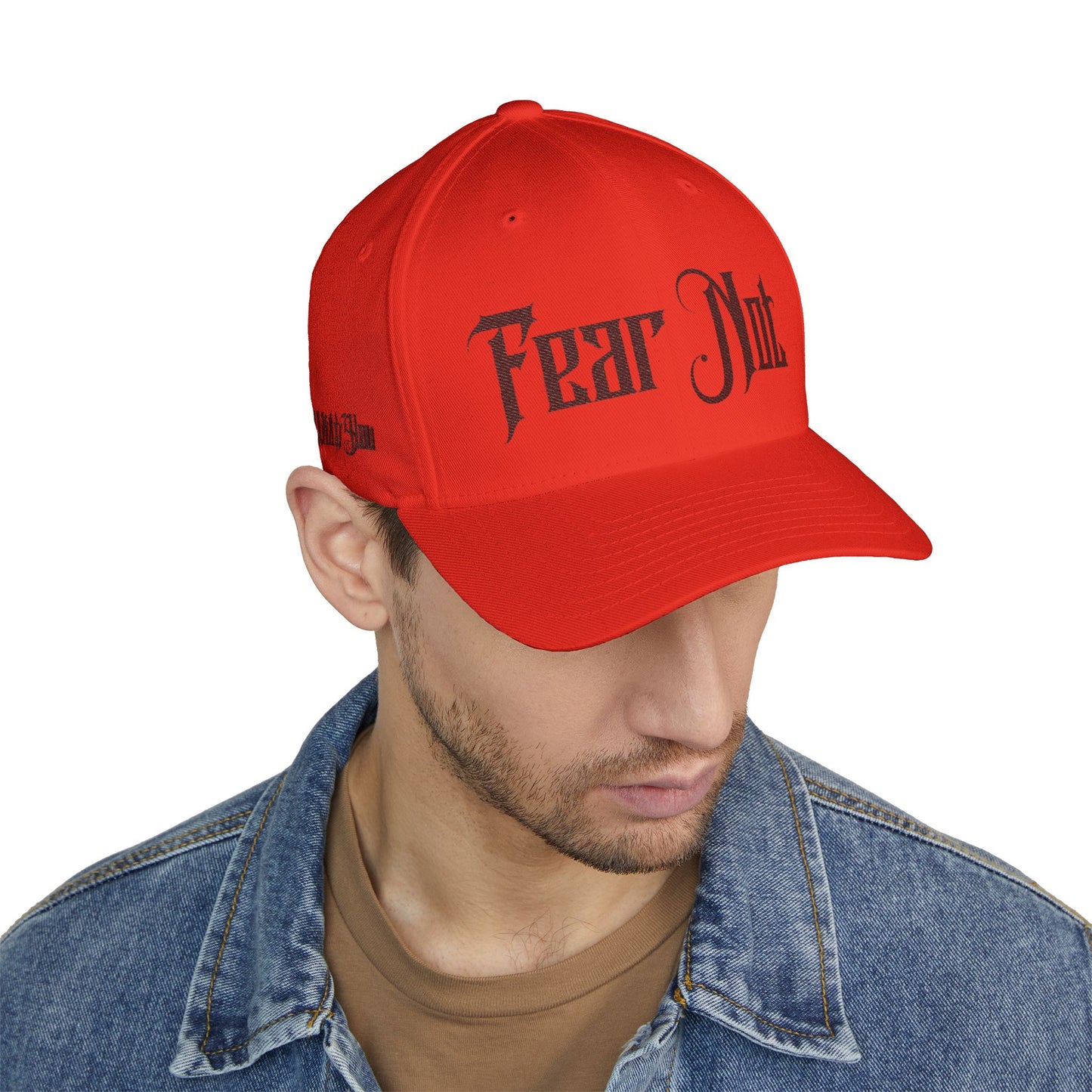 Fear Not Structured Cap with Isaiah 41:10 (4- Sided Embroidery)