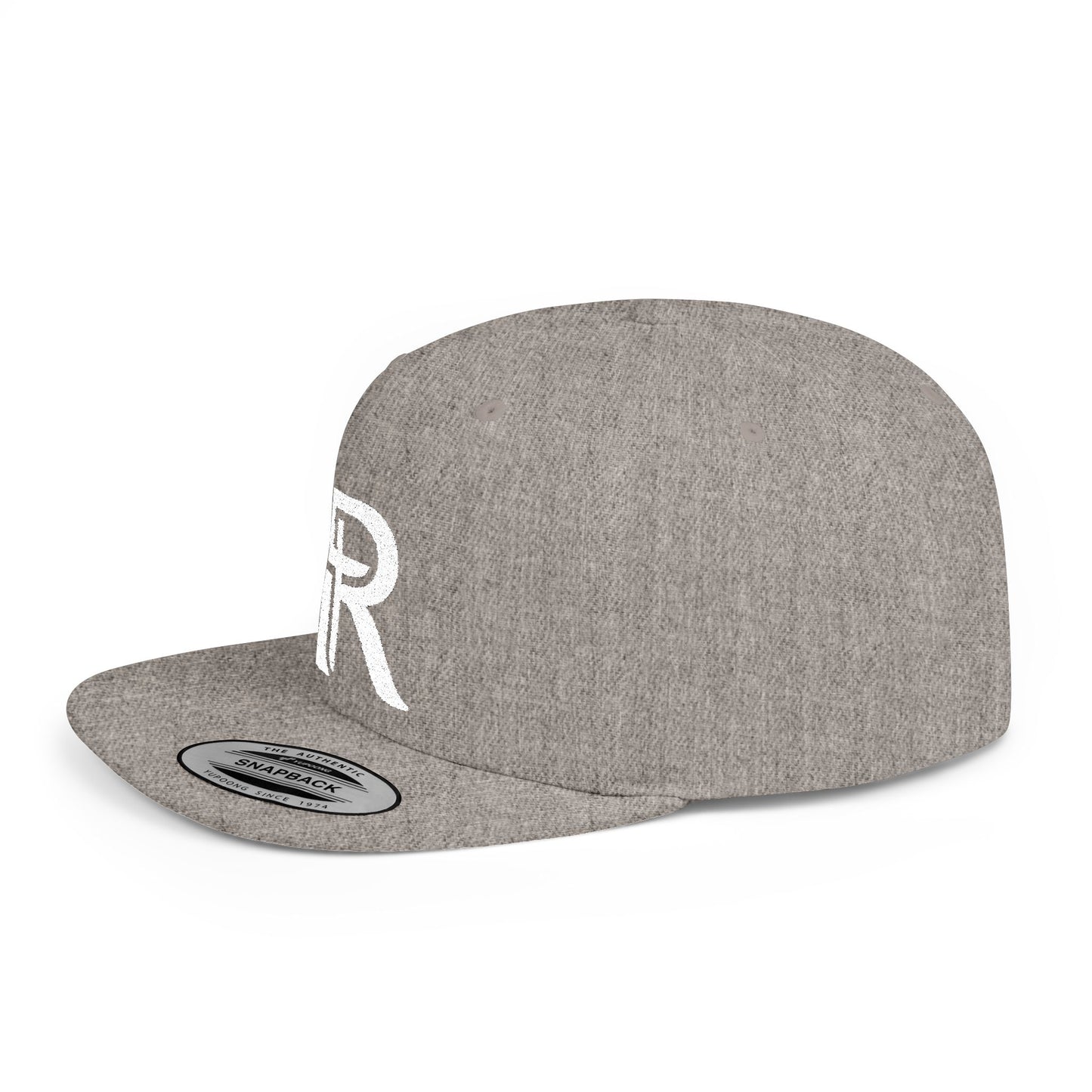 Redeemed Flat Bill Snapback Hat, Trendy Cap for Casual Outings, Gift for Jesus Fans, Unisex Snapback for Summer Events, Custom Logo Hat