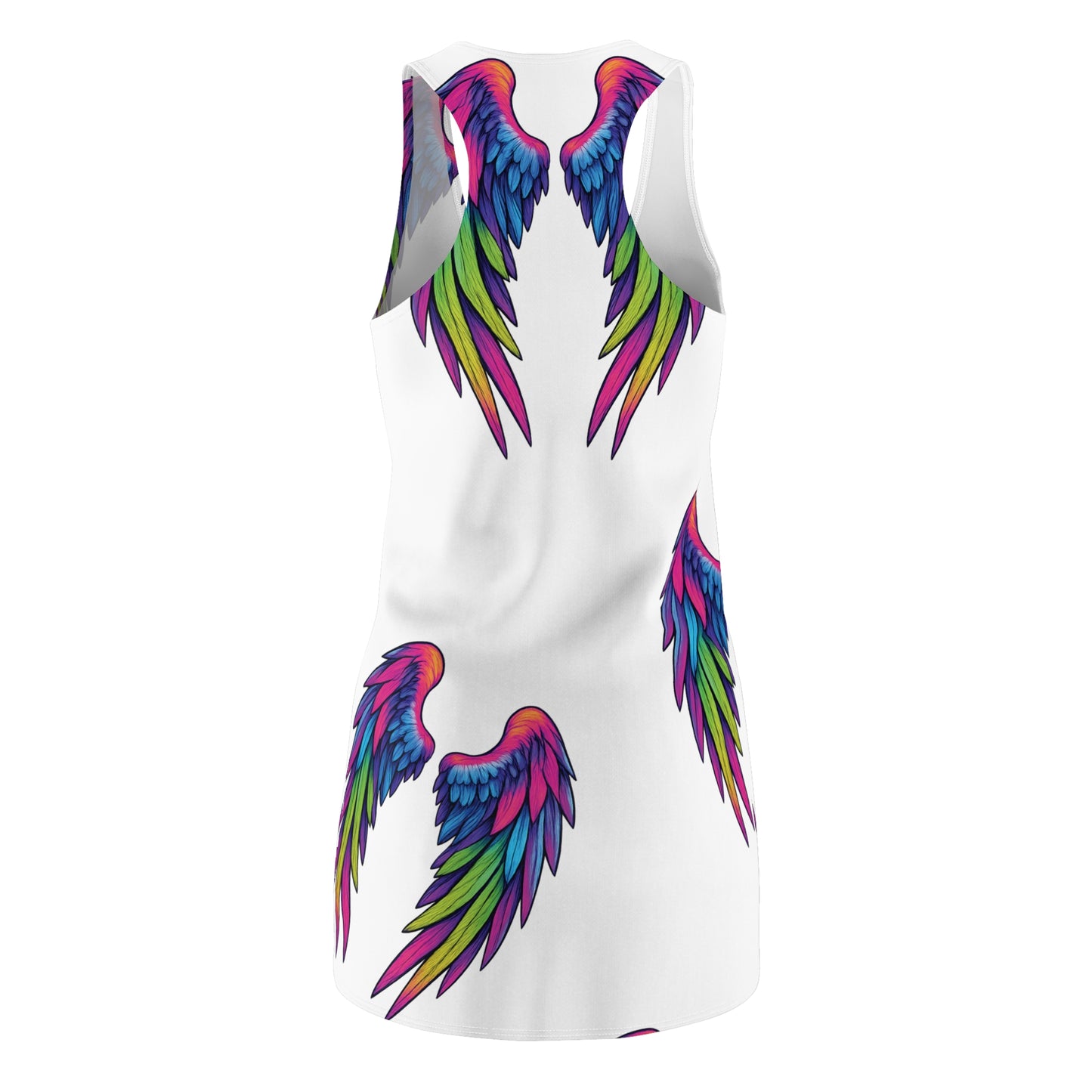 Angel Wings Racerback Dress (AOP)
