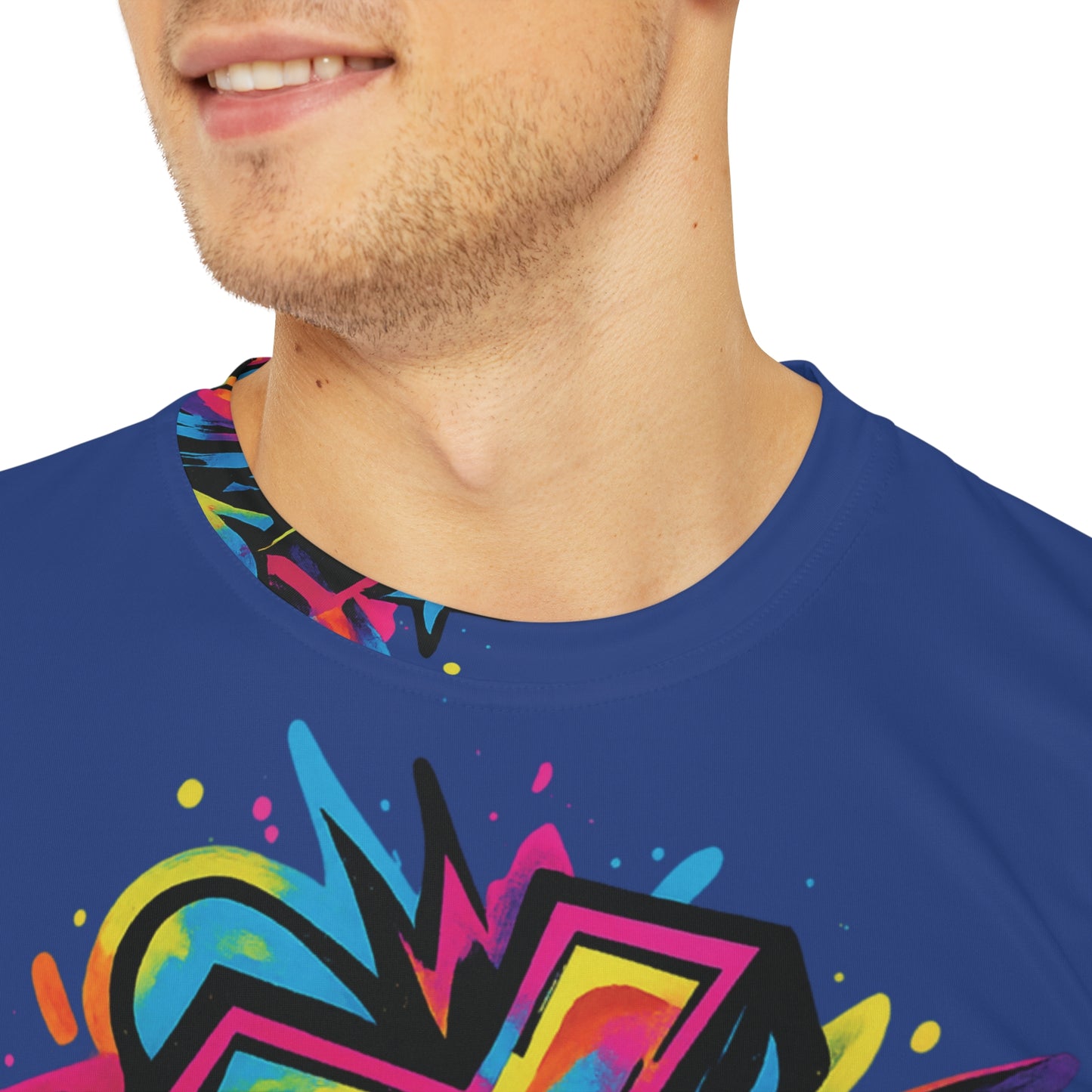 Cross Polyester Tee (AOP)