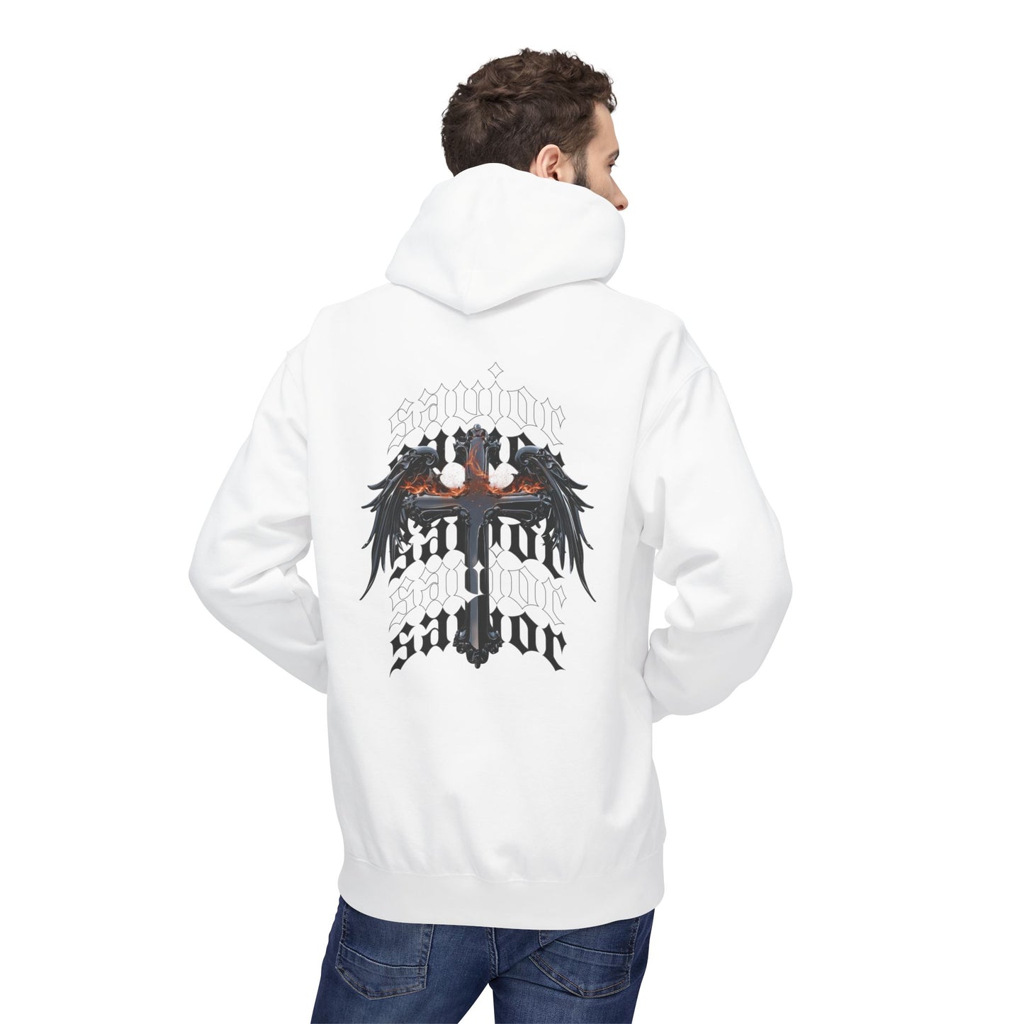 Savior-Unisex Fleece Pullover