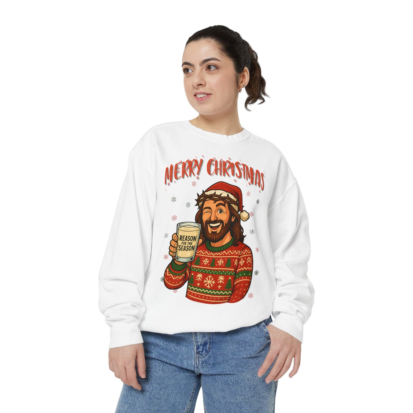 Jesus Merry Christmas-Unisex Sweatshirt