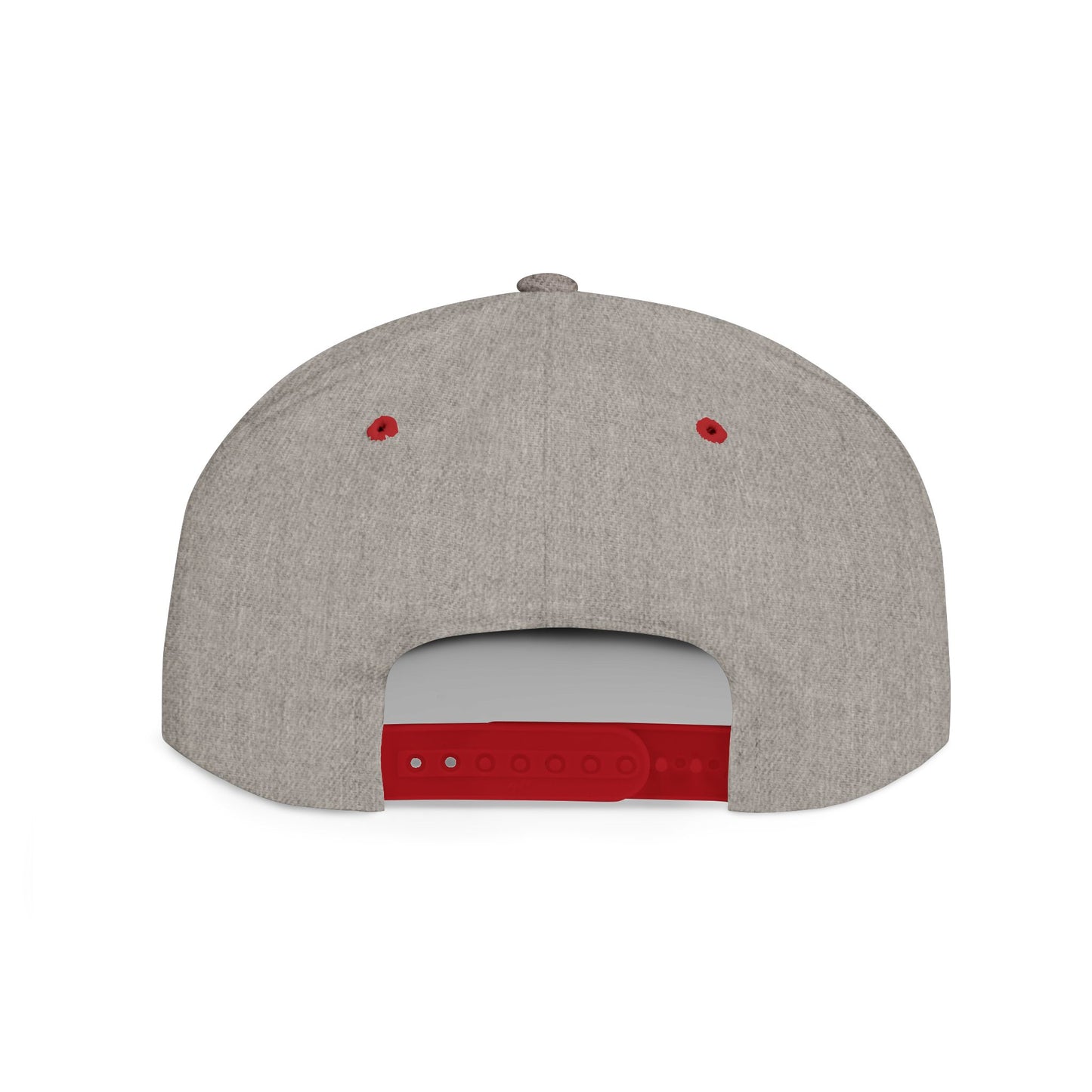Redeemed Flat Bill Snapback Hat, Trendy Cap for Casual Outings, Gift for Jesus Fans, Unisex Snapback for Summer Events, Custom Logo Hat