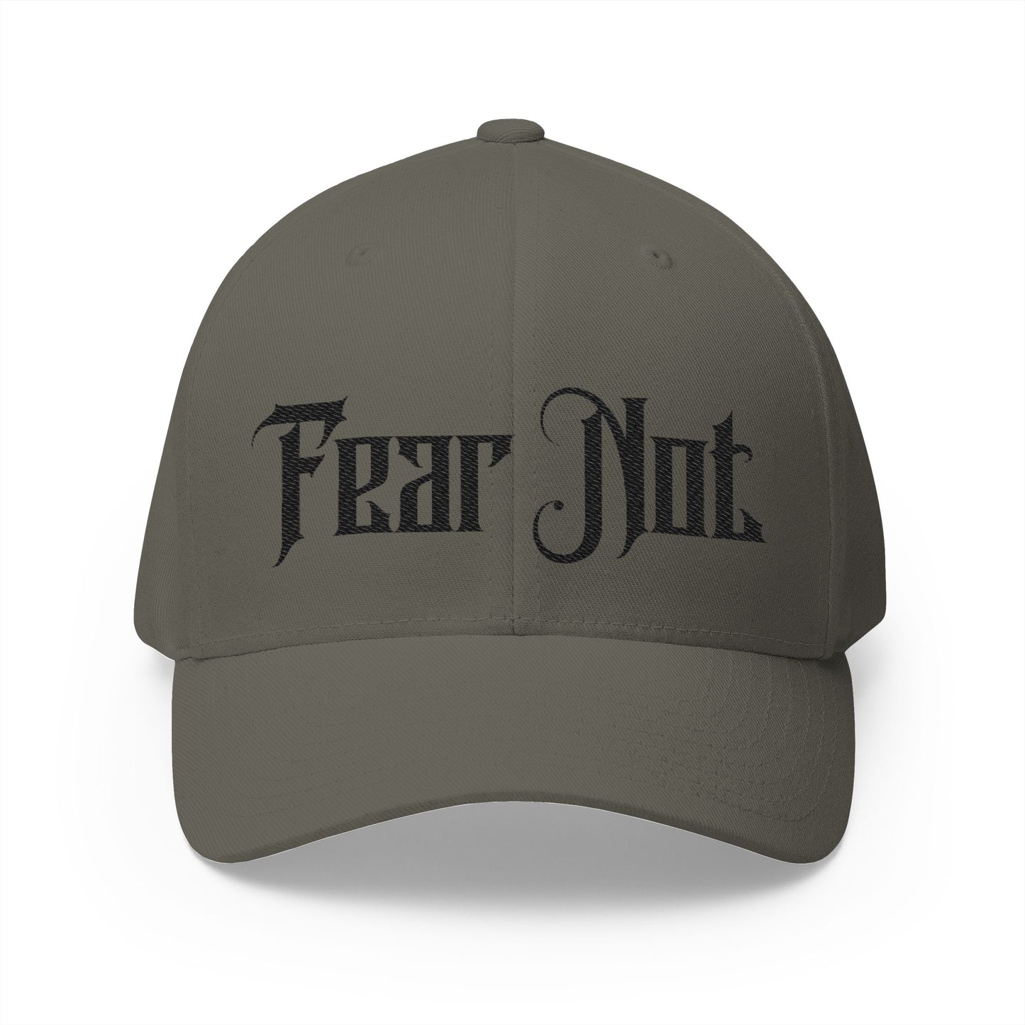 Fear Not Structured Cap with Isaiah 41:10 (4- Sided Embroidery)