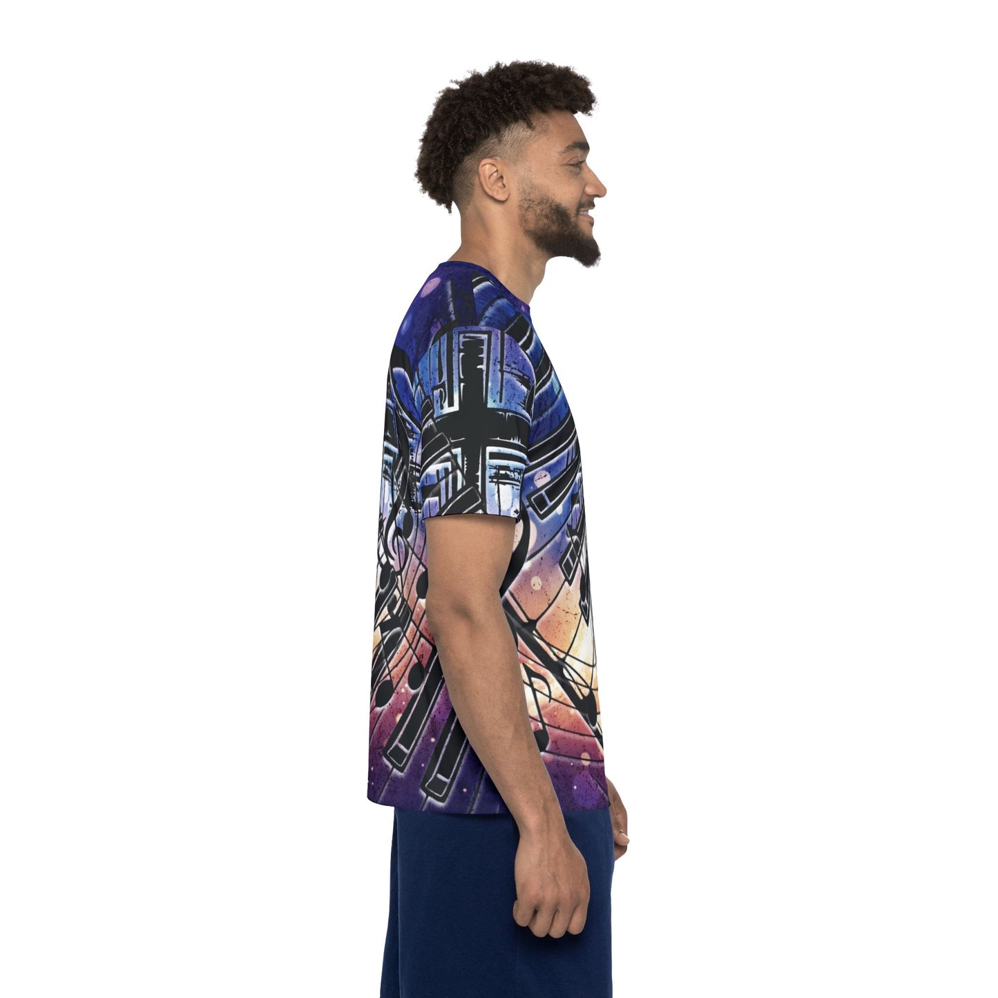 Worship is my Rhythm-Polyester Tee (AOP)