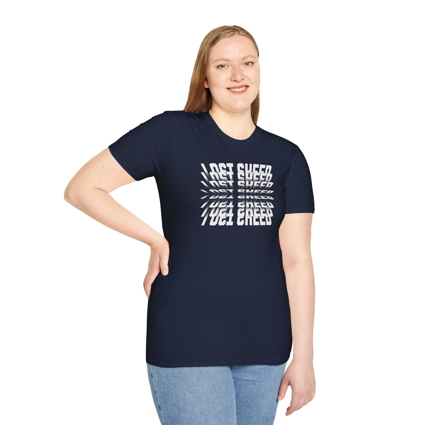 Lost Sheep-Unisex Softstyle Graphic Tee