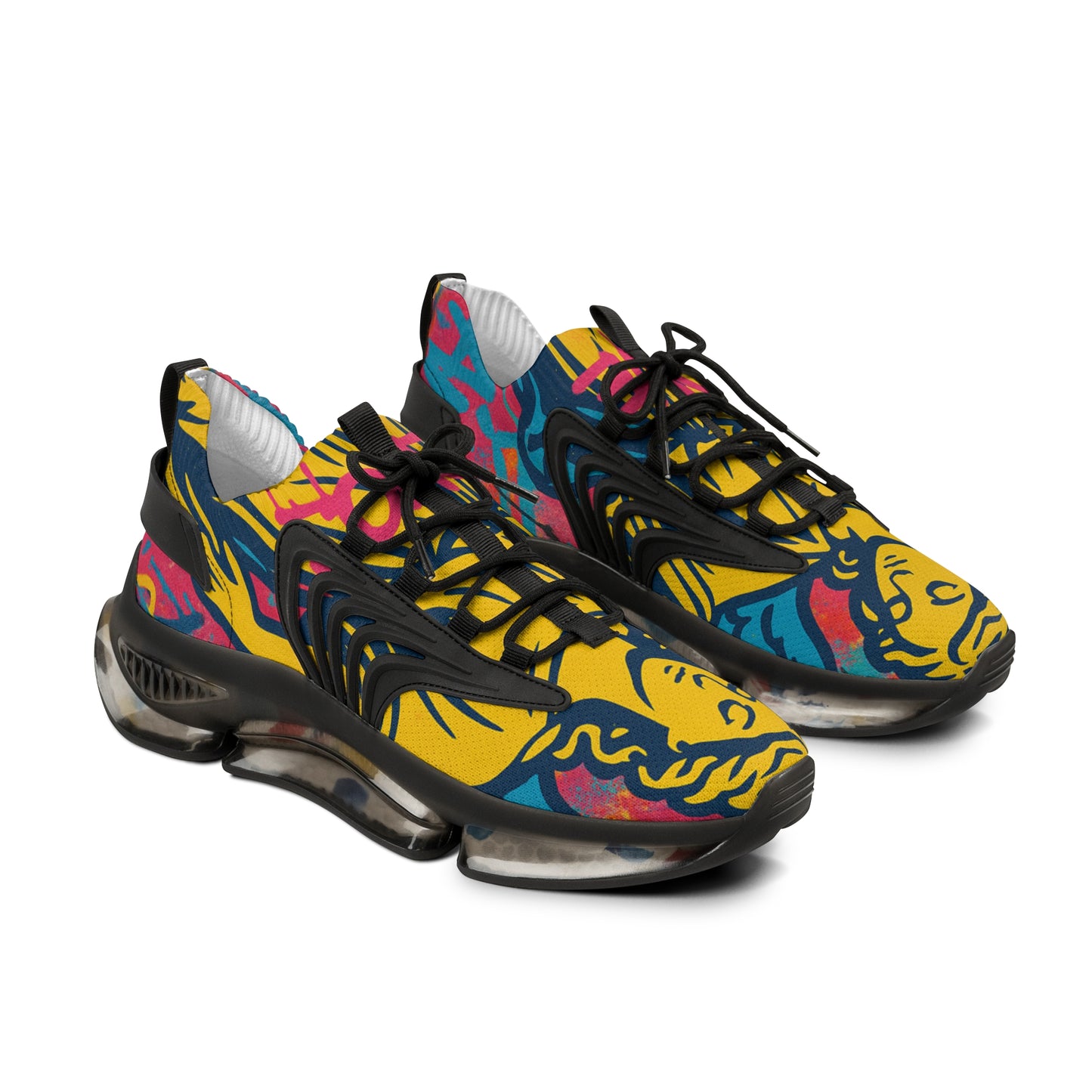 Men's Sneakers - Angel Graffiti Love Sneakers