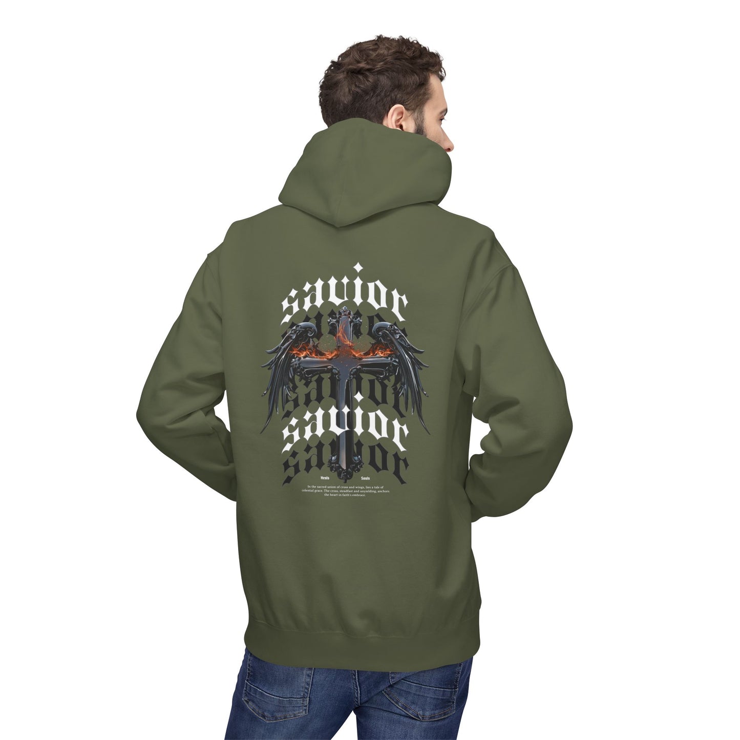 Savior-Unisex Fleece Pullover