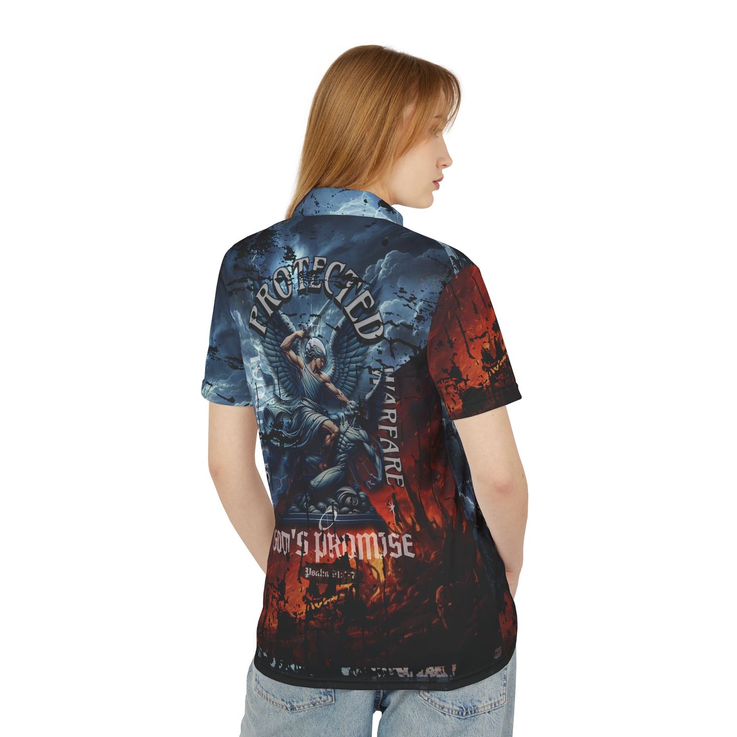 Psalm 91- Unisex Polo Shirt