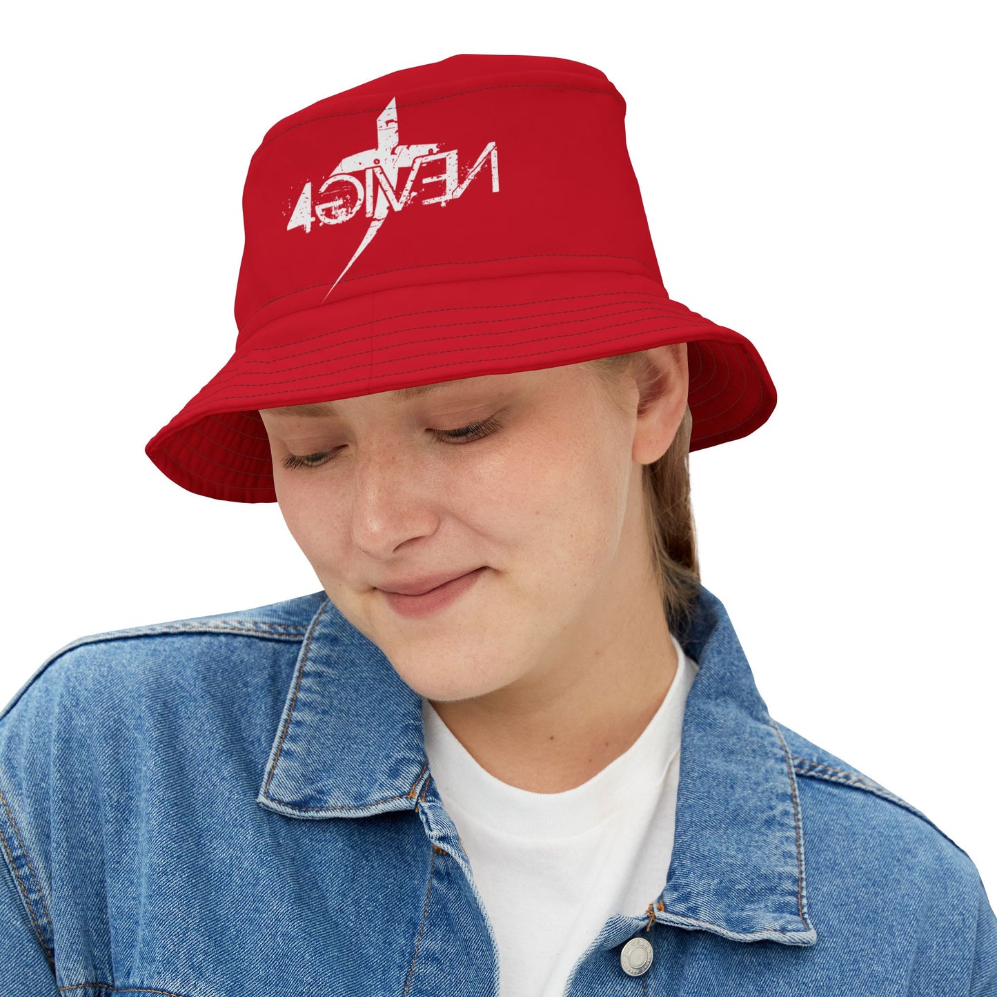 Stylish AOP Bucket Hat - Unique Christian Fashion Accessory for Festivals, Beach Days, Casual Outings, Summer Fun, and Gift Ideas, Christian Bucket Hat