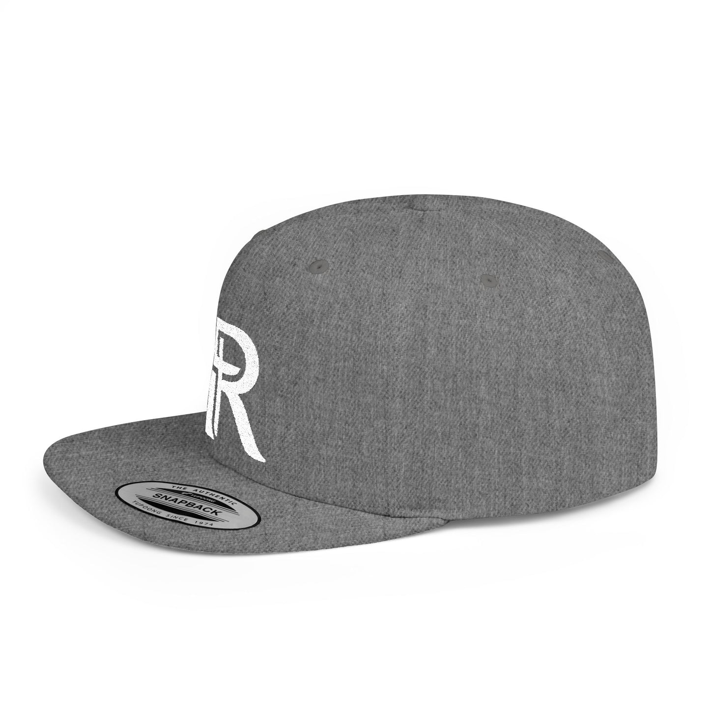 Redeemed Flat Bill Snapback Hat, Trendy Cap for Casual Outings, Gift for Jesus Fans, Unisex Snapback for Summer Events, Custom Logo Hat