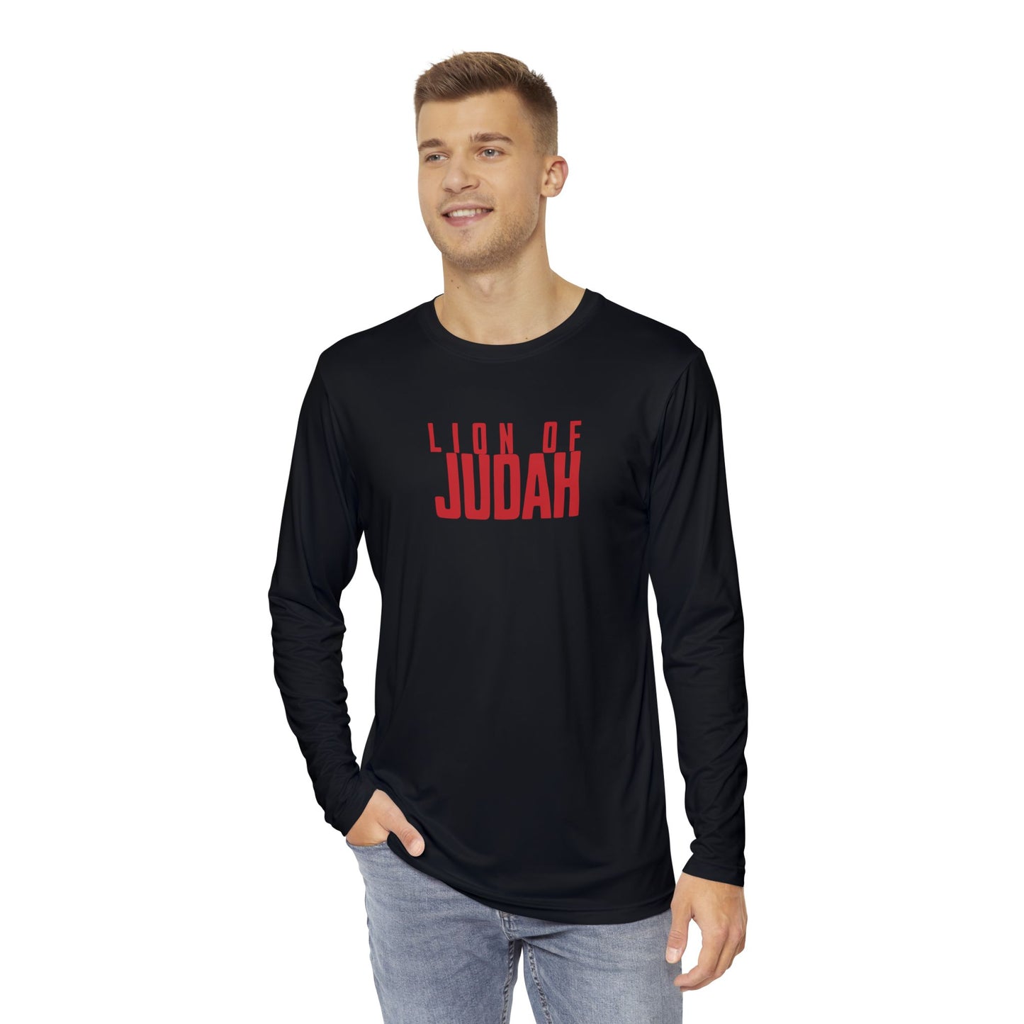 Lion of Judah Long Sleeve Shirt (AOP)