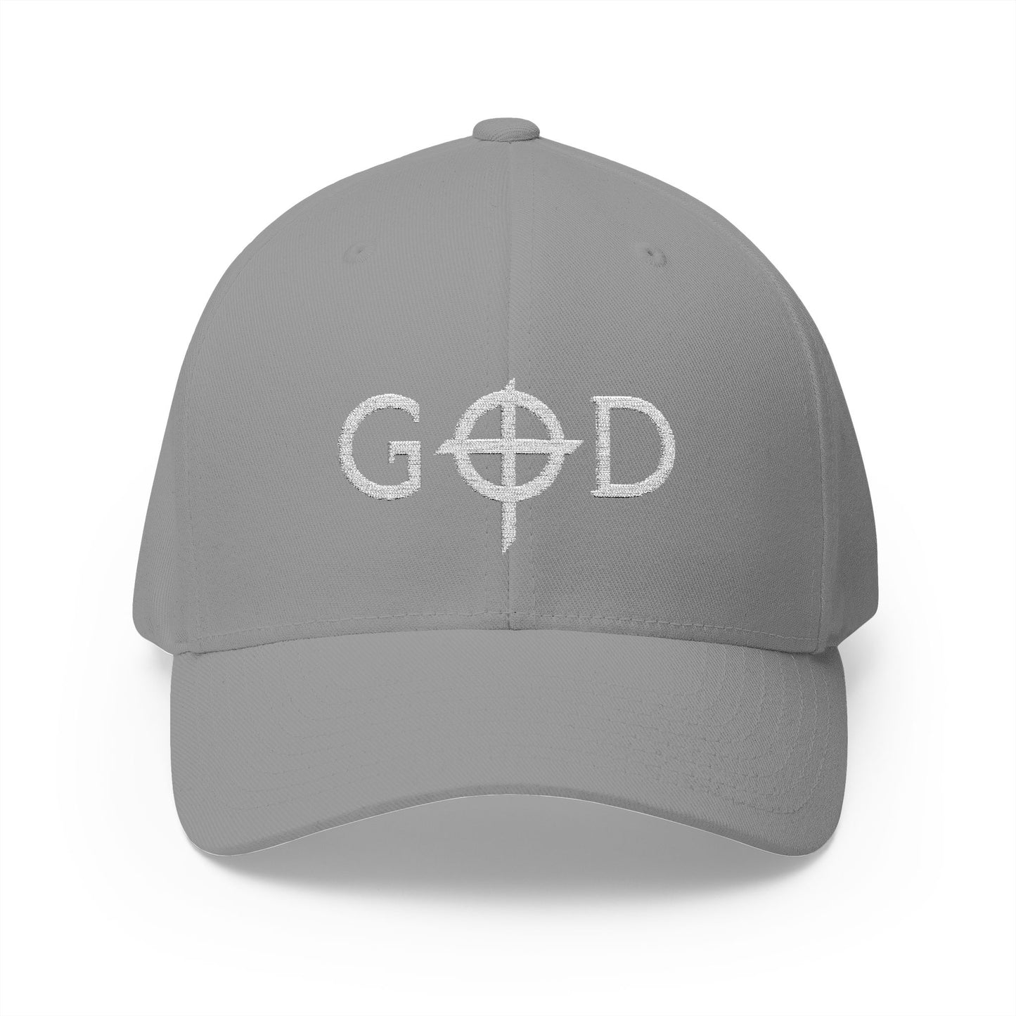 Embroidered Closed-Back Cap with 'GOD' Design, Stylish Hat, Perfect Gift, Daily Wear, Unique Accessory, Faith-Inspired Fashion