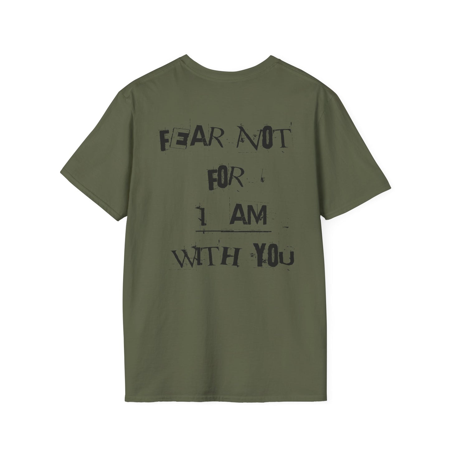 "Fear Not" Christian T-Shirt, Unisex Tee, Inspirational Shirt, Faith-Based Apparel, Religious Gift, Everyday Wear