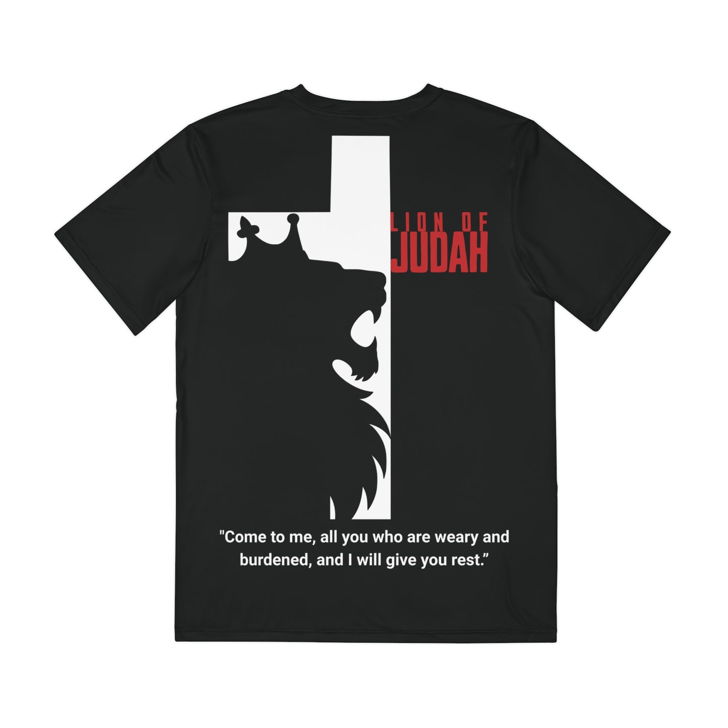 Lion of Judah-Men's Polyester Tee( AOP)