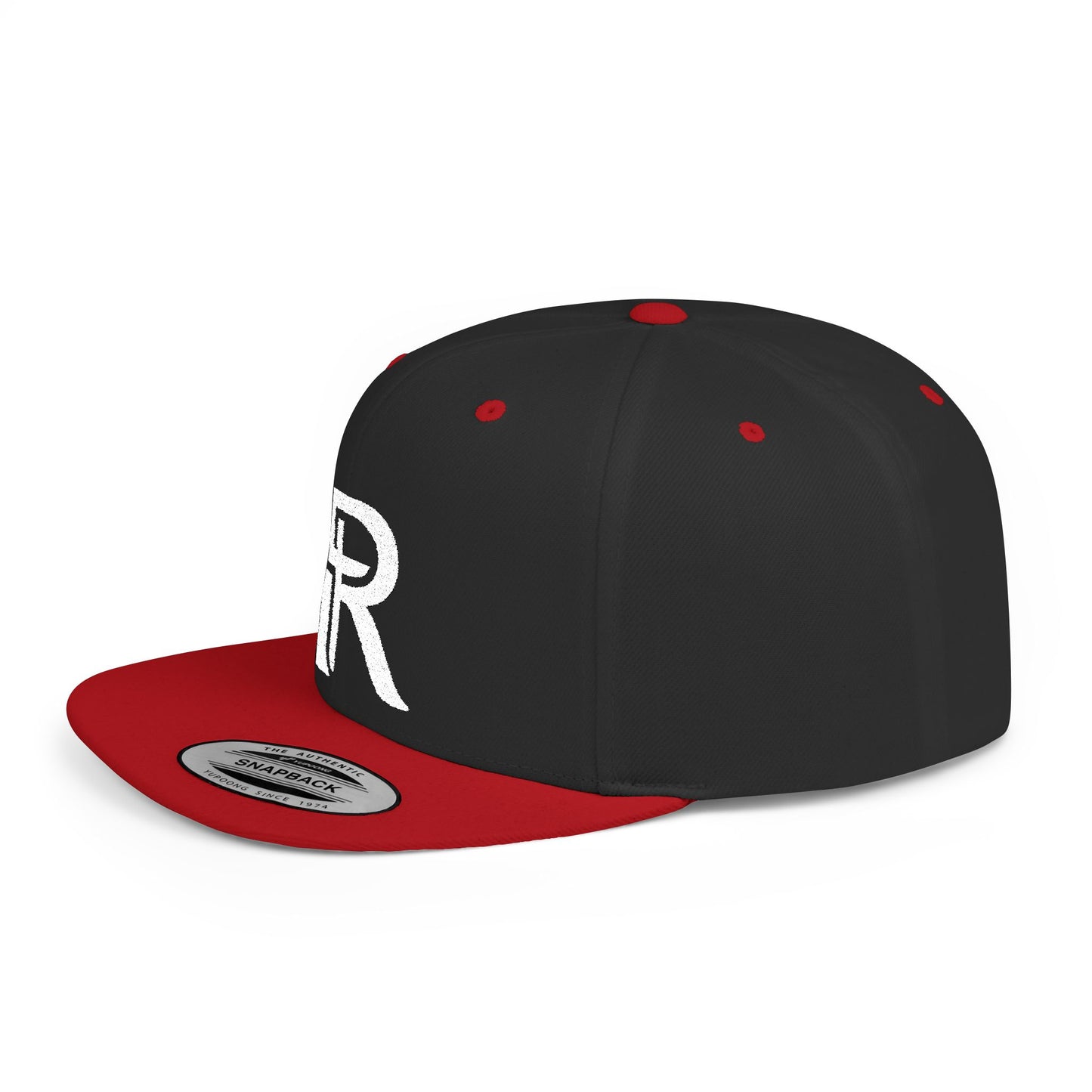 Redeemed Flat Bill Snapback Hat, Trendy Cap for Casual Outings, Gift for Jesus Fans, Unisex Snapback for Summer Events, Custom Logo Hat