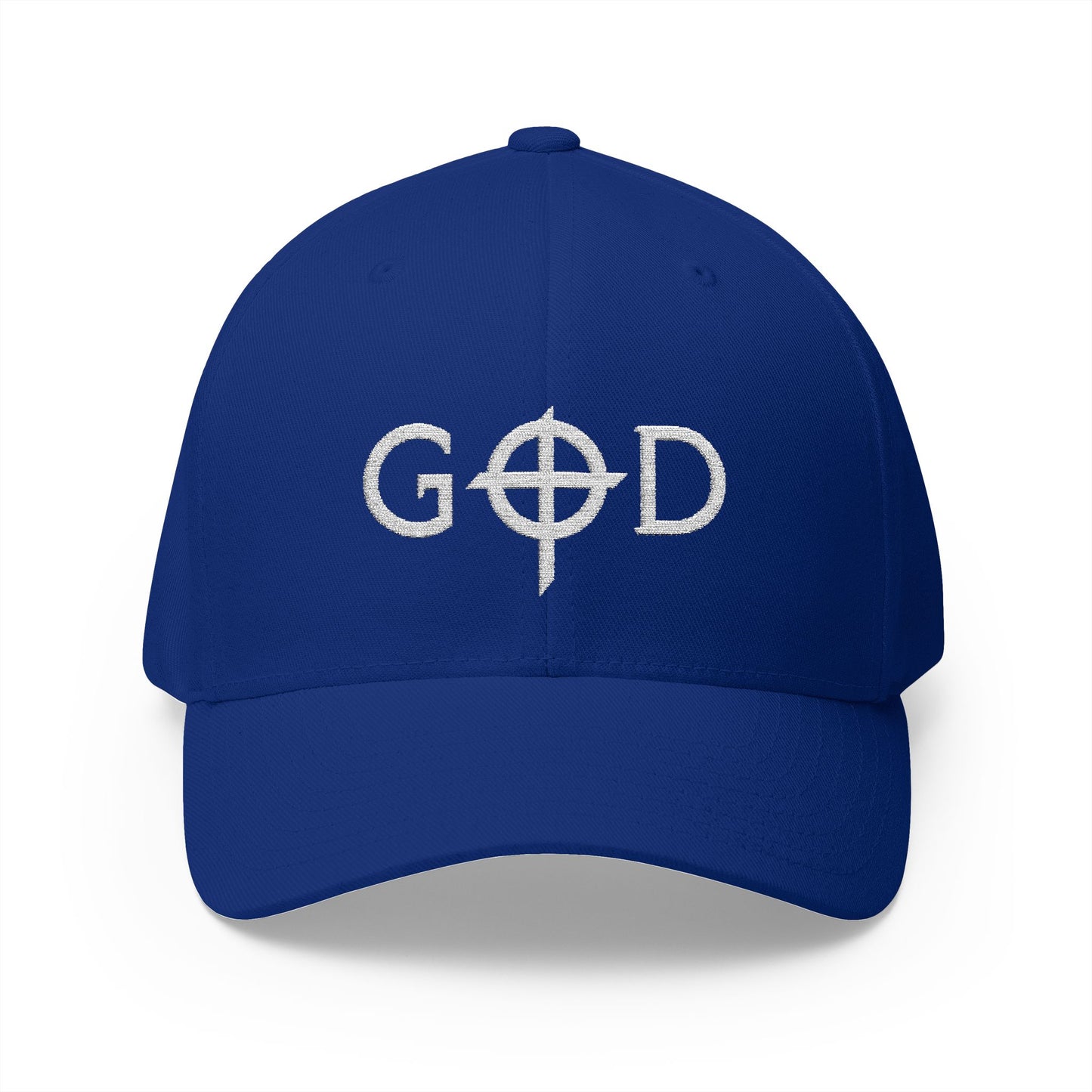 Embroidered Closed-Back Cap with 'GOD' Design, Stylish Hat, Perfect Gift, Daily Wear, Unique Accessory, Faith-Inspired Fashion