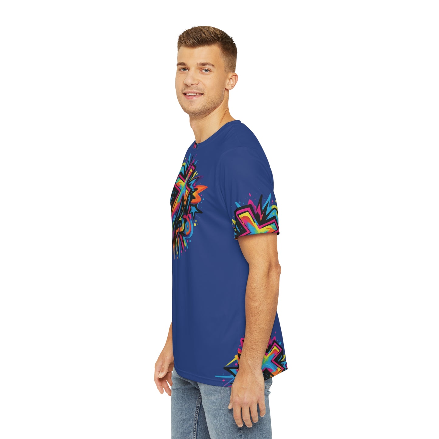 Cross Polyester Tee (AOP)