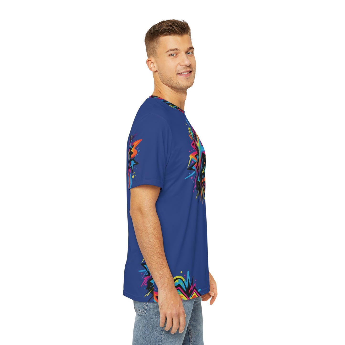 Cross Polyester Tee (AOP)