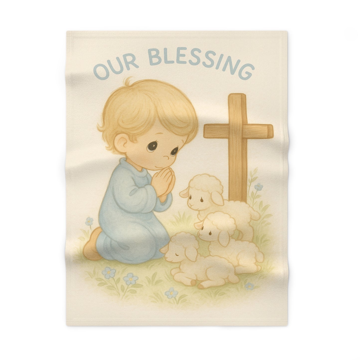 Our Blessing-Soft Fleece Baby Blanket