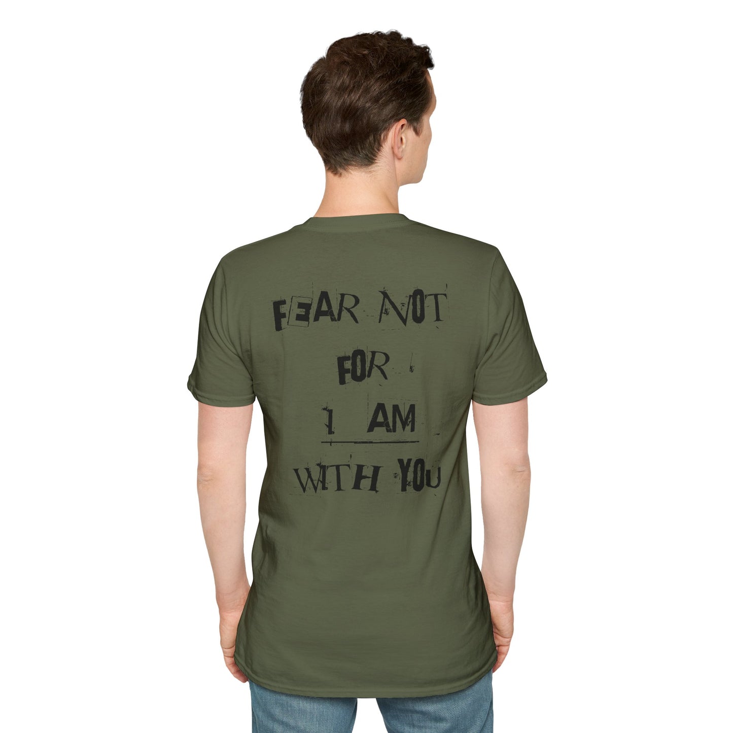 "Fear Not" Christian T-Shirt, Unisex Tee, Inspirational Shirt, Faith-Based Apparel, Religious Gift, Everyday Wear