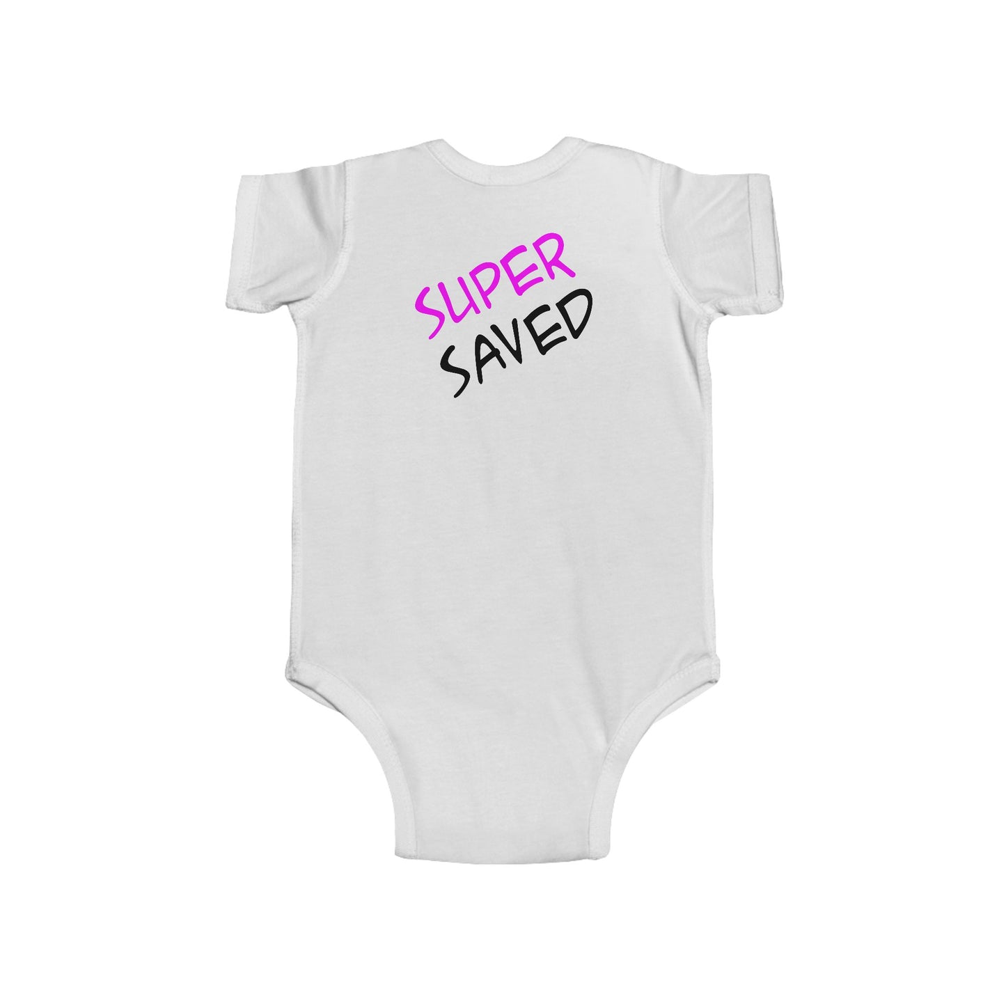 Adorable Infant Bodysuit with 'Super Cute' 'Super Saved' Design, Baby Shower Gift, Cute Baby Outfit, Newborn Clothes, Fun Babywear