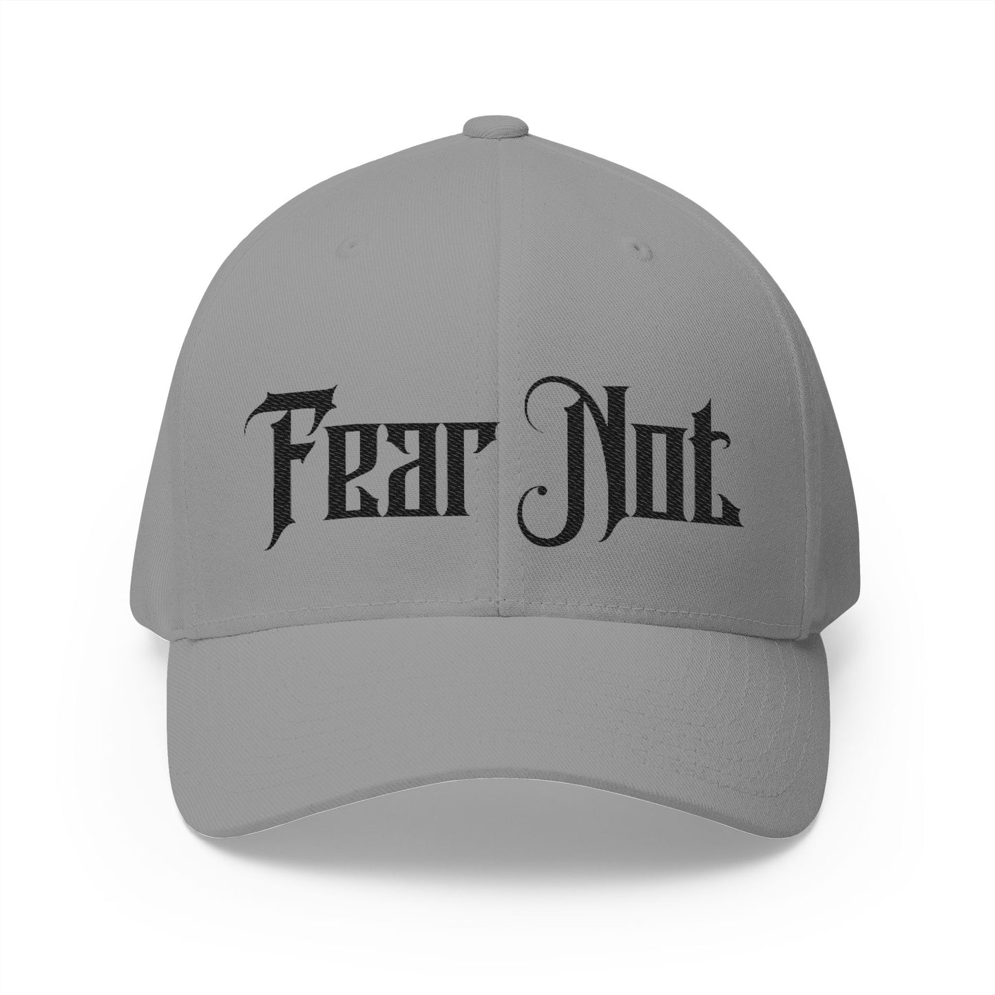 Fear Not Structured Cap with Isaiah 41:10 (4- Sided Embroidery)
