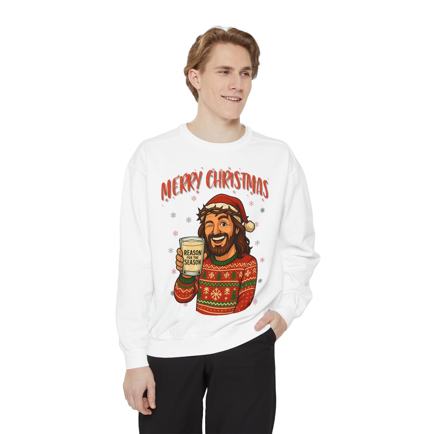 Jesus Merry Christmas-Unisex Sweatshirt