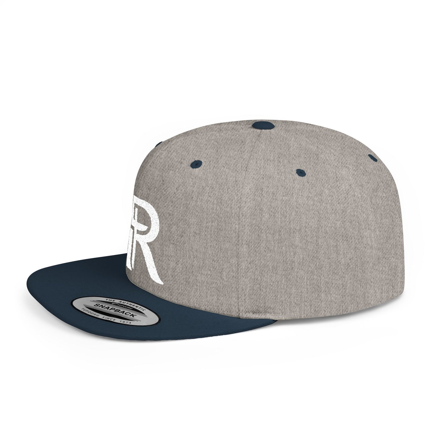Redeemed Flat Bill Snapback Hat, Trendy Cap for Casual Outings, Gift for Jesus Fans, Unisex Snapback for Summer Events, Custom Logo Hat