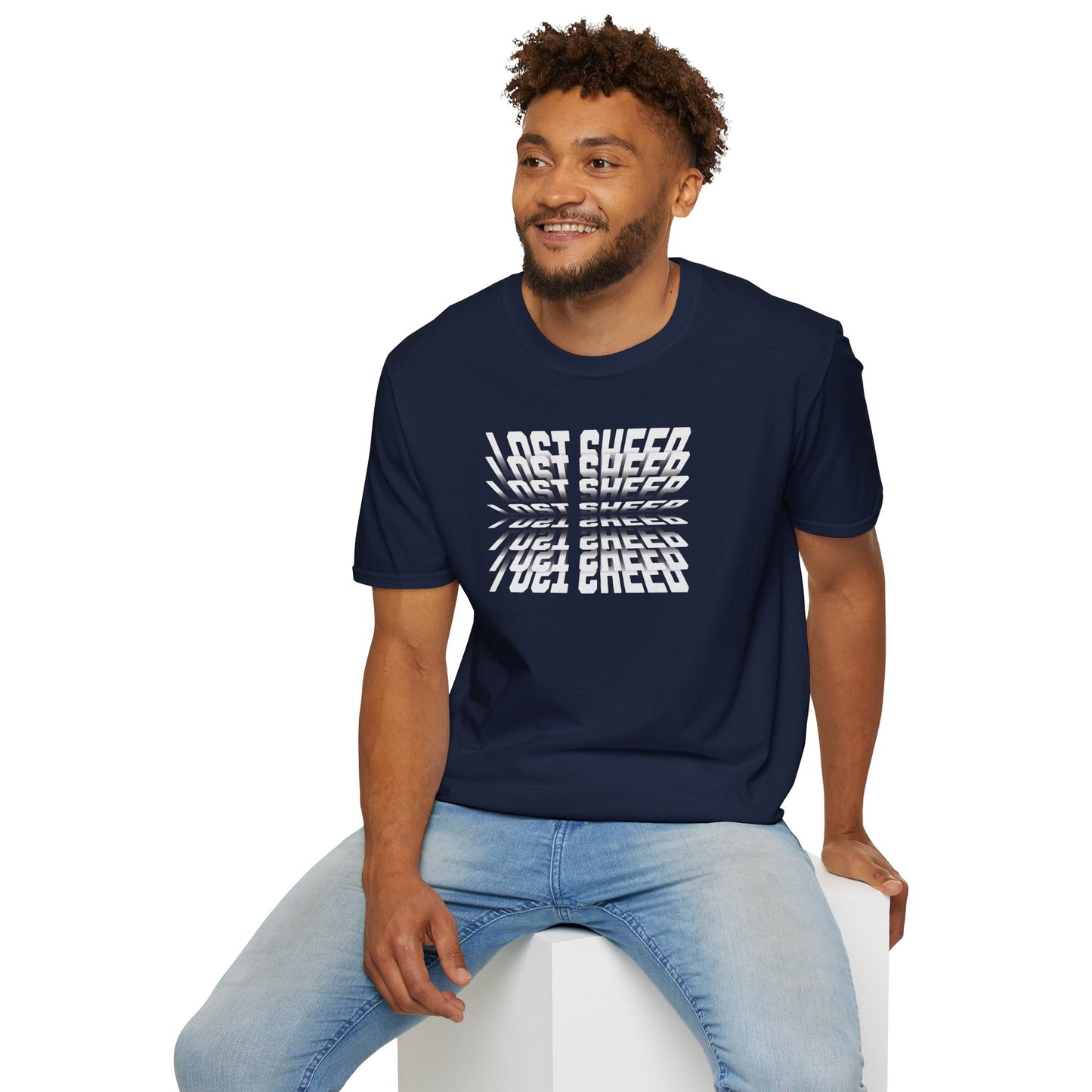 Lost Sheep-Unisex Softstyle Graphic Tee