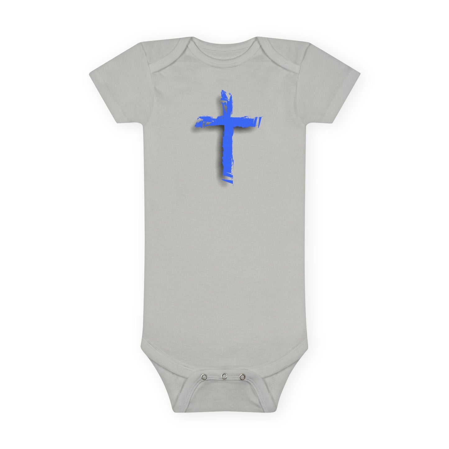 Pink Cross Baby Onesie, Cute Baby Shower Gift, Christening Outfit, Religious Baby Clothes, Newborn Essentials