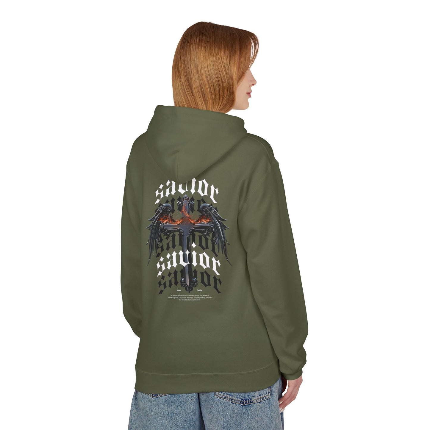 Savior-Unisex Fleece Pullover