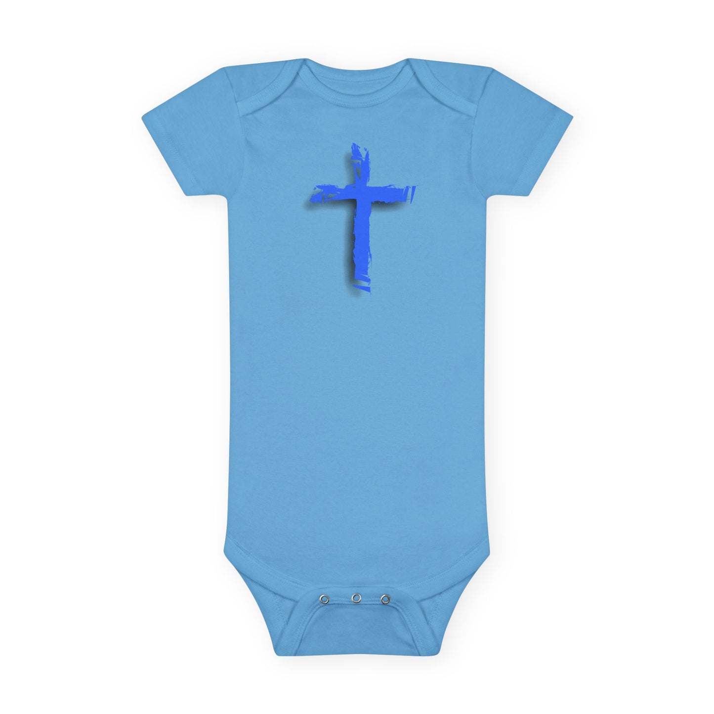 Pink Cross Baby Onesie, Cute Baby Shower Gift, Christening Outfit, Religious Baby Clothes, Newborn Essentials