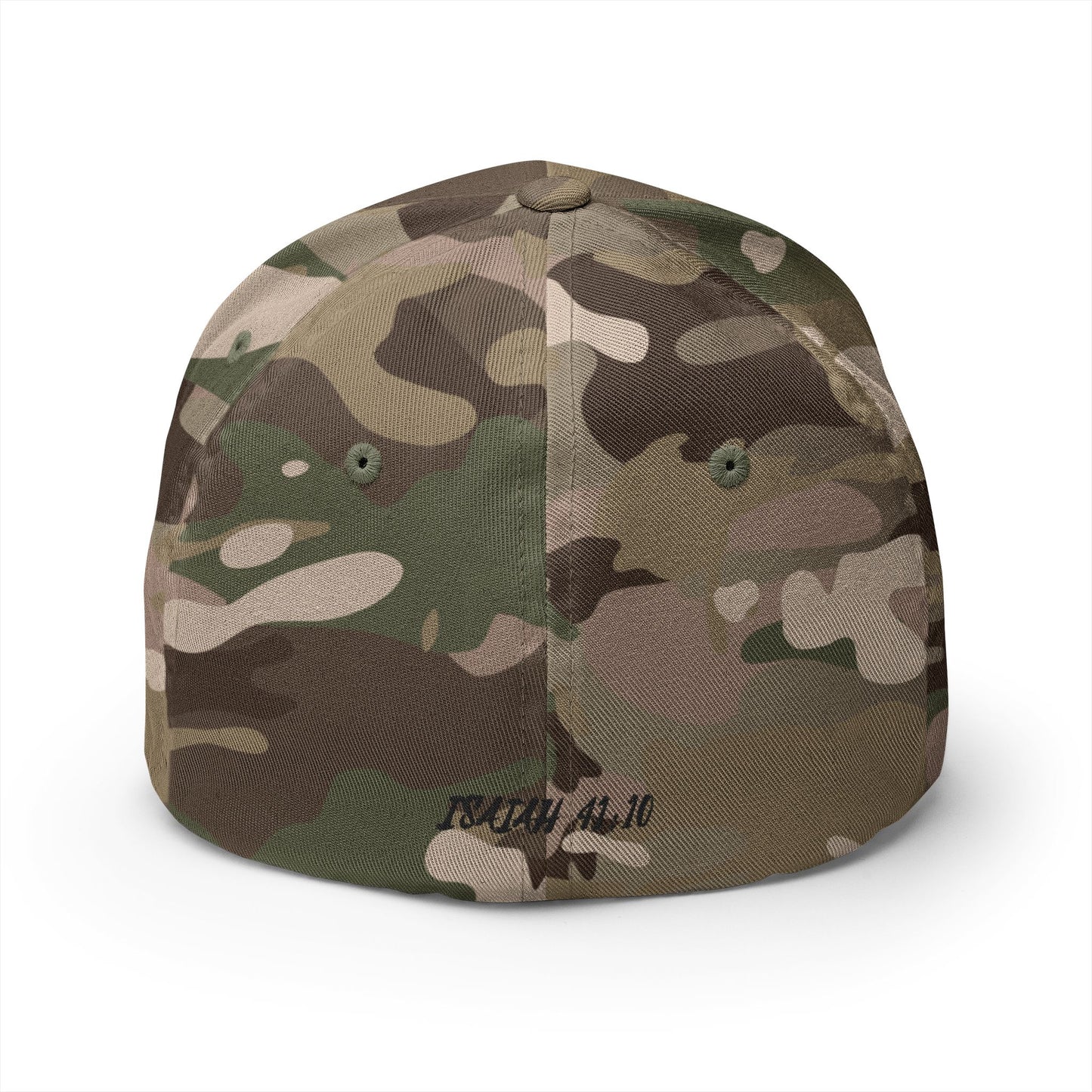 Fear Not Structured Cap with Isaiah 41:10 (4- Sided Embroidery)
