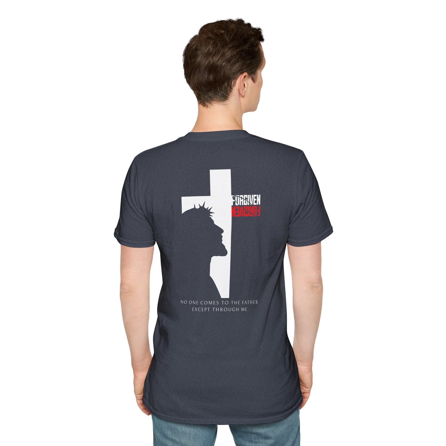 Forgiven Faith T-Shirt — Christian Cross & 'Forgiven' Design