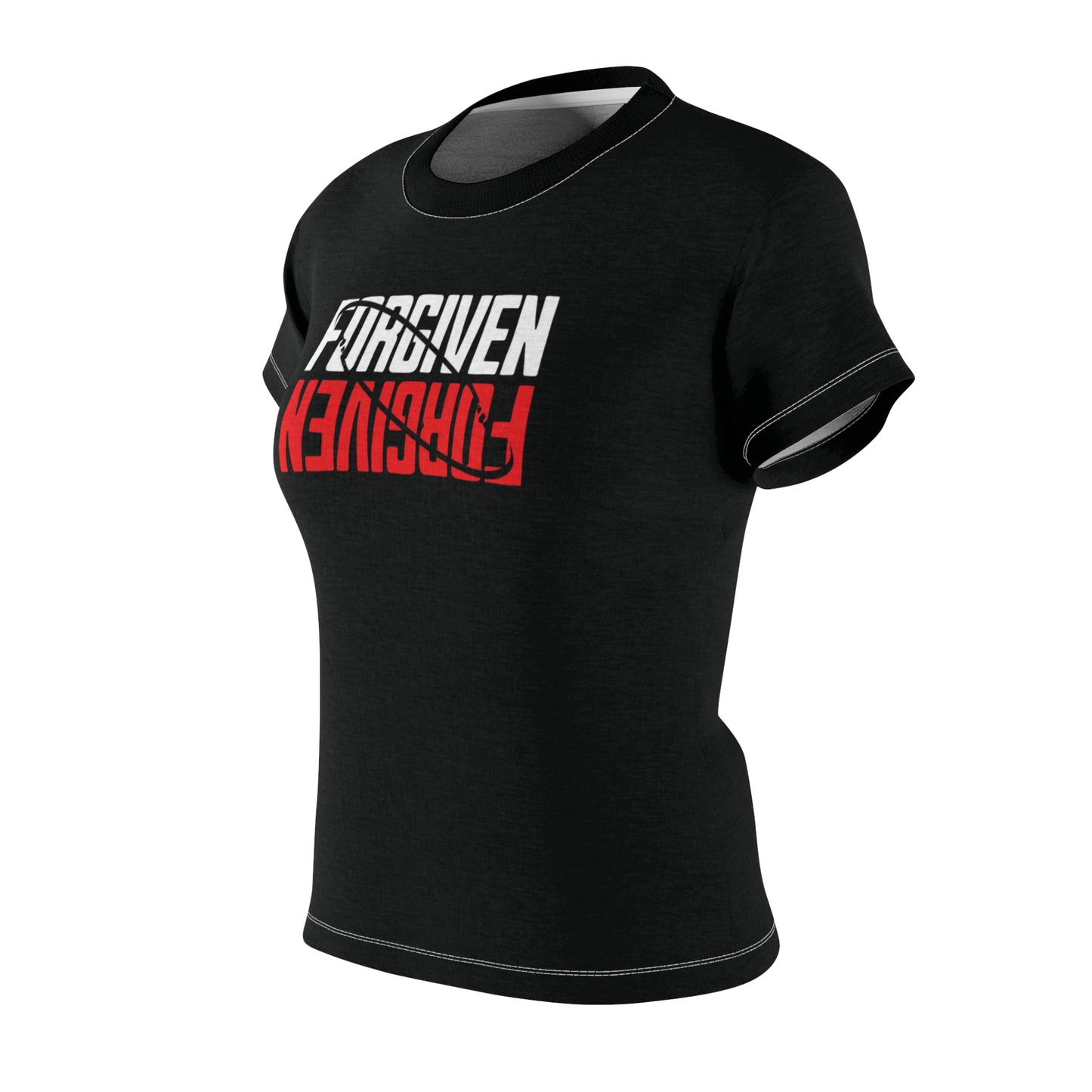Forgiven Women's Cut & Sew Tee (AOP)