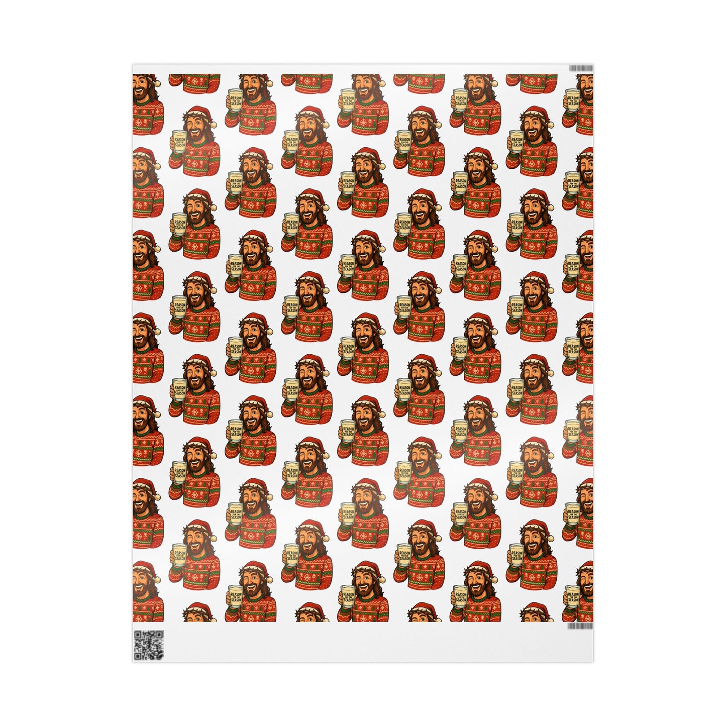 Jesus "Reason For The Season" Christmas Wrapping Paper