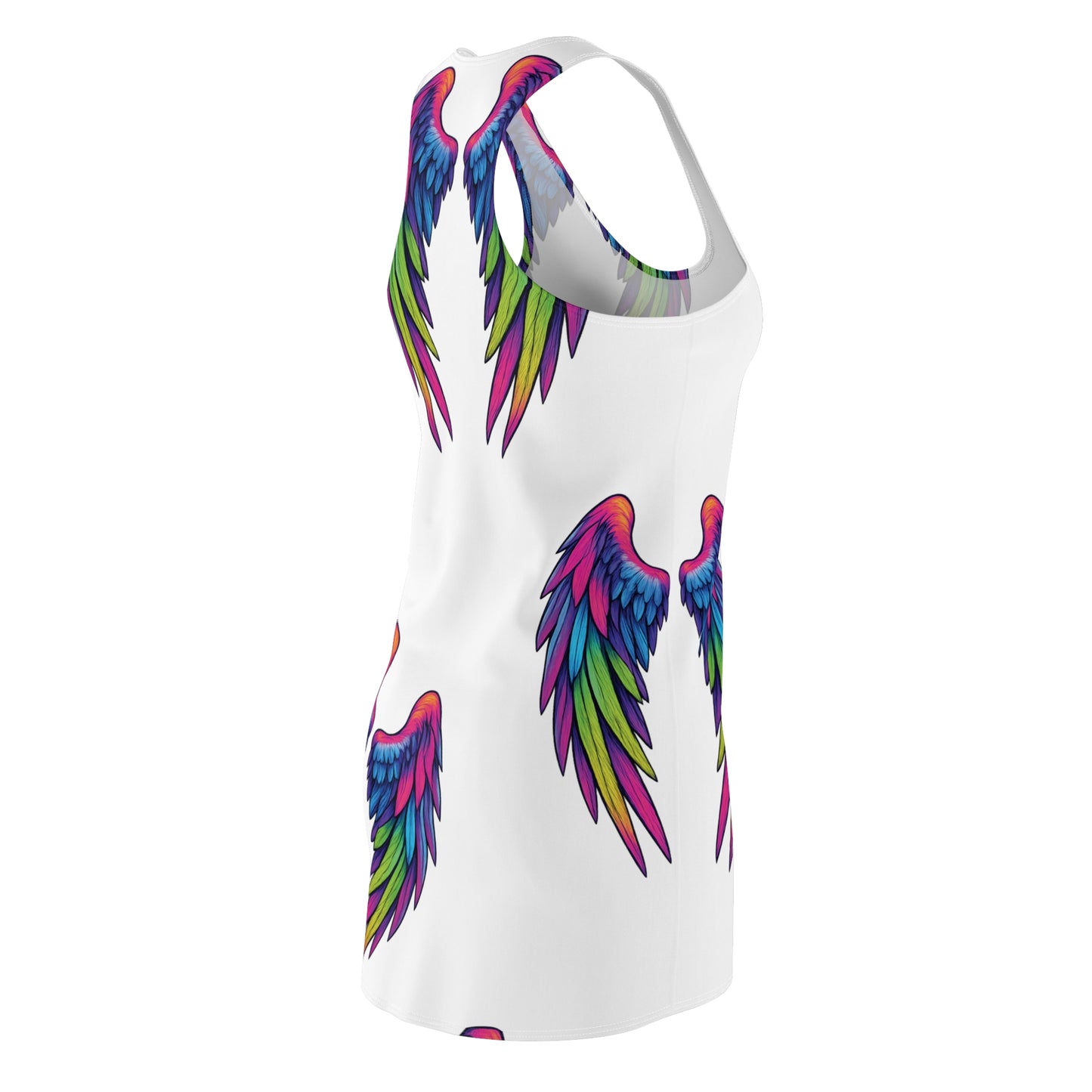 Angel Wings Racerback Dress (AOP)