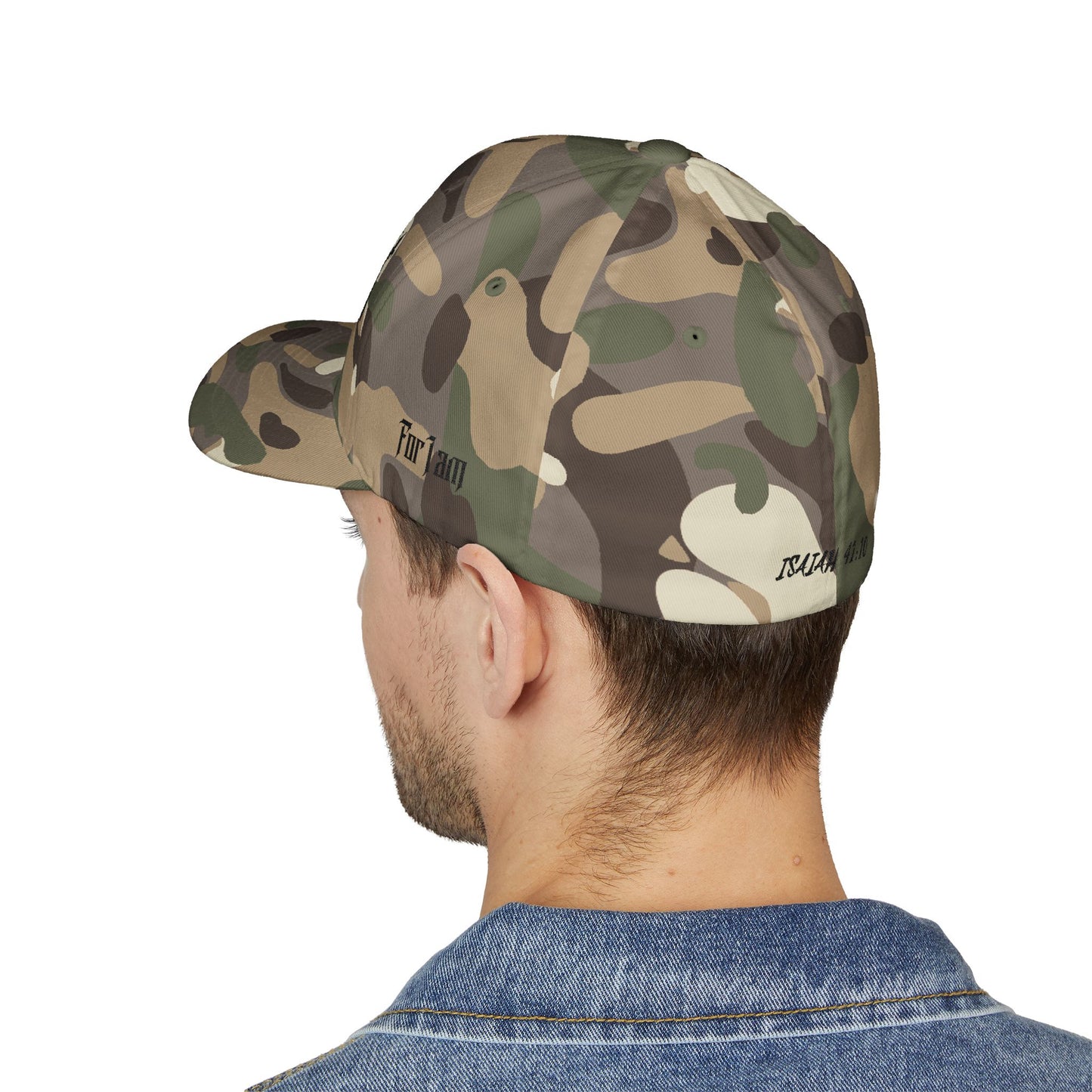Fear Not Structured Cap with Isaiah 41:10 (4- Sided Embroidery)