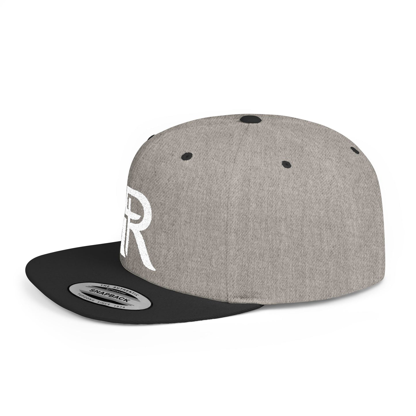 Redeemed Flat Bill Snapback Hat, Trendy Cap for Casual Outings, Gift for Jesus Fans, Unisex Snapback for Summer Events, Custom Logo Hat