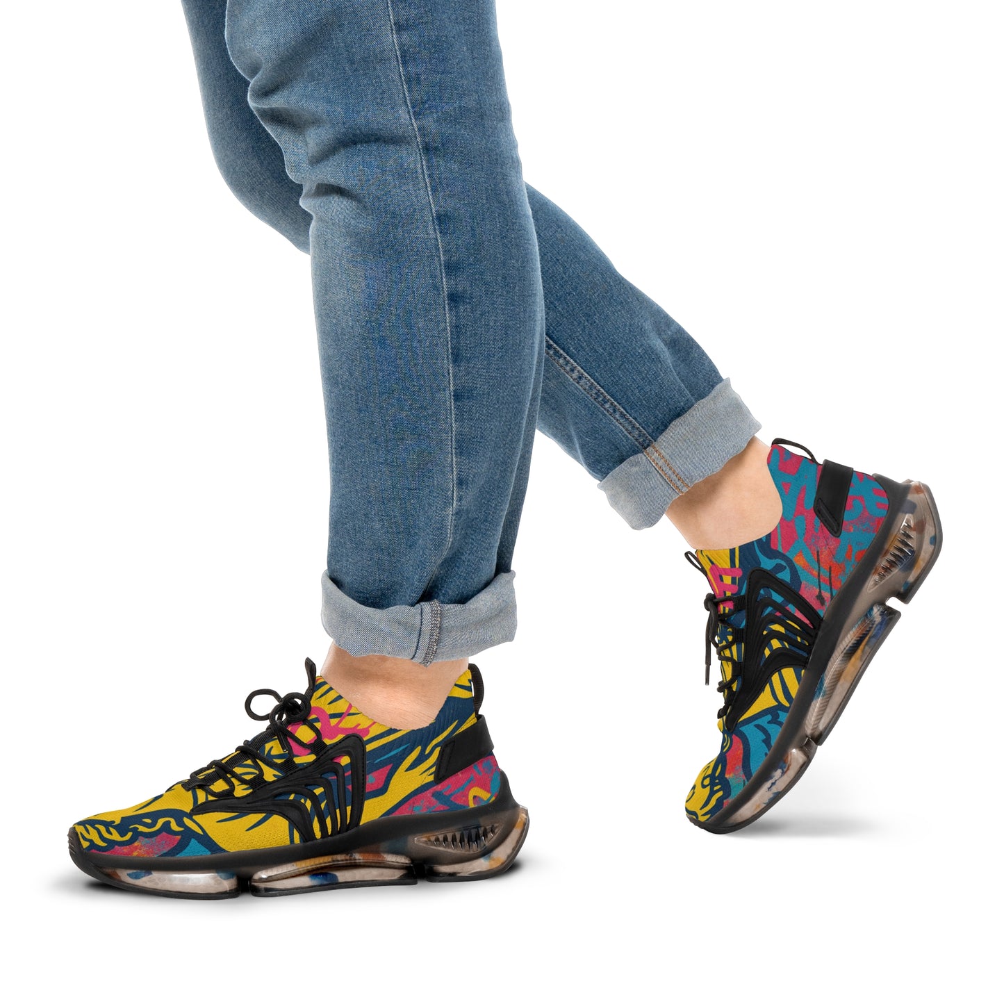 Men's Sneakers - Angel Graffiti Love Sneakers