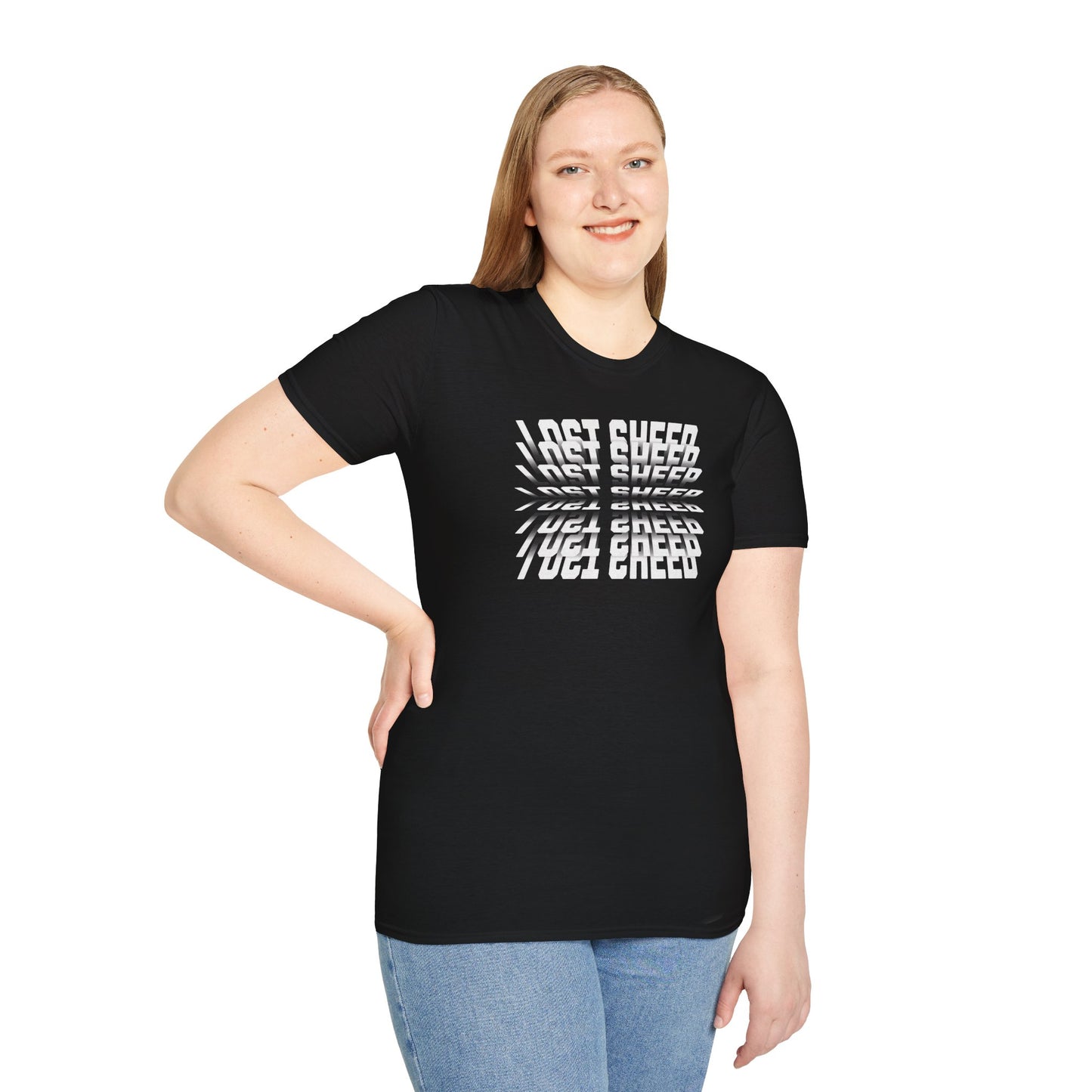 Lost Sheep-Unisex Softstyle Graphic Tee
