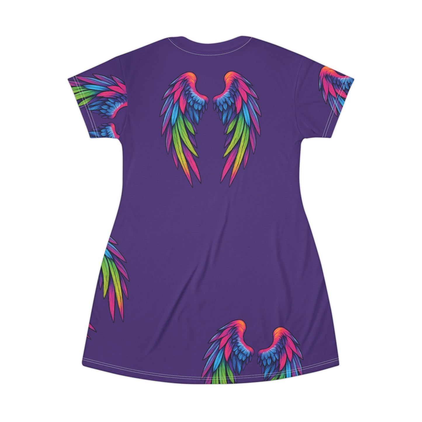 Angel Wings T-shirt Dress (AOP)