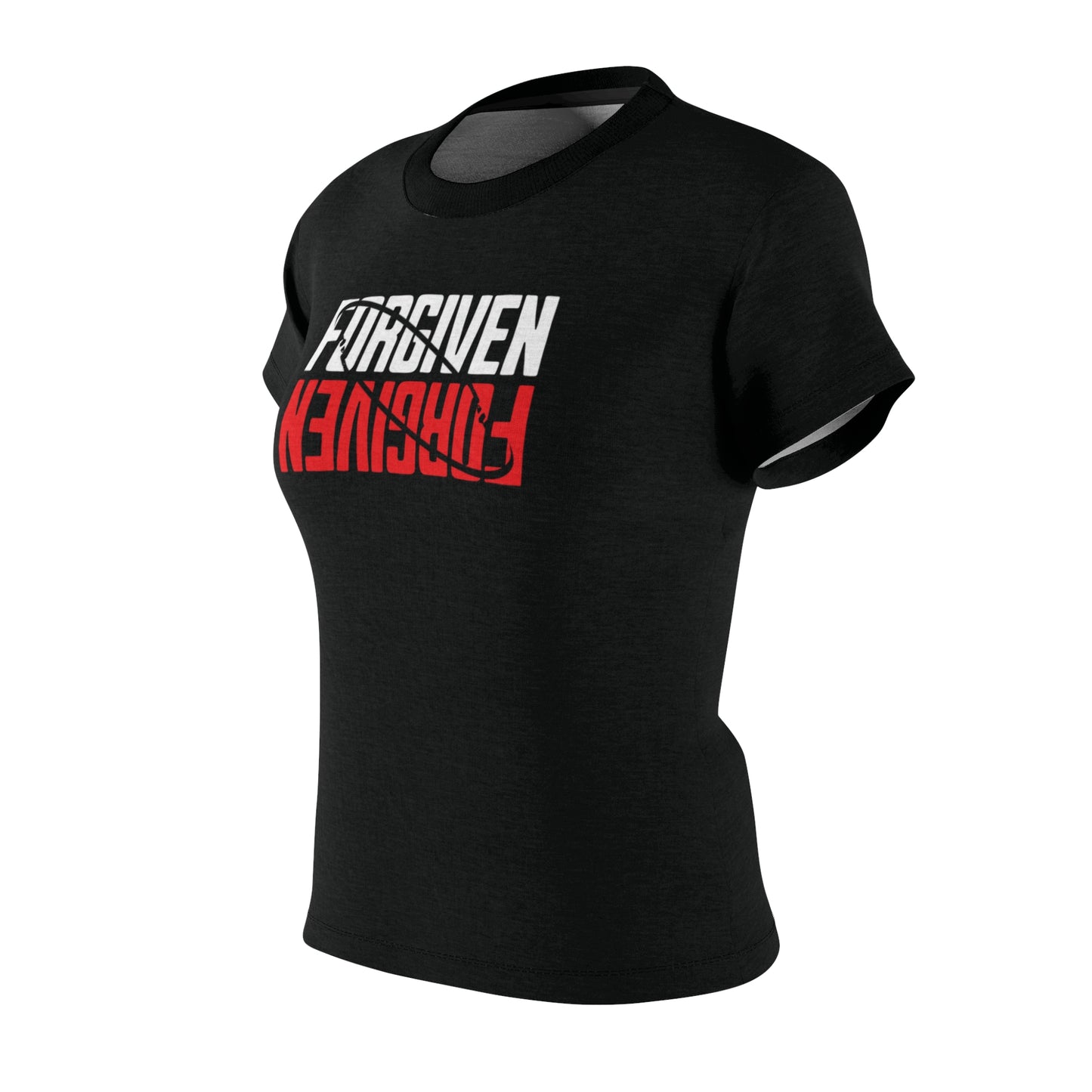 Forgiven Women's Cut & Sew Tee (AOP)