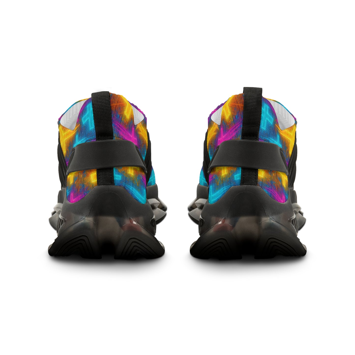 Men's Sneakers Neon Urban Graffiti Cross