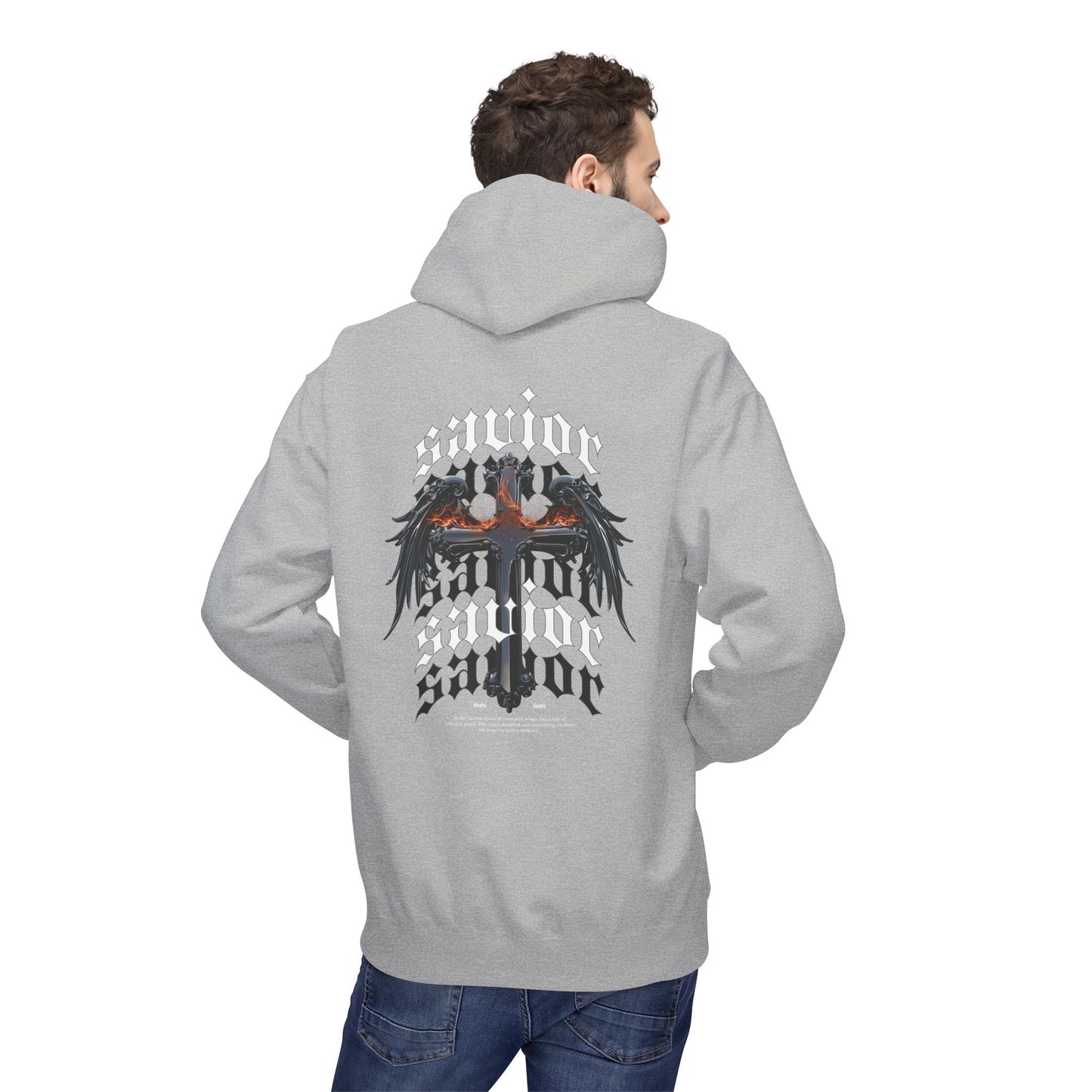 Savior-Unisex Fleece Pullover