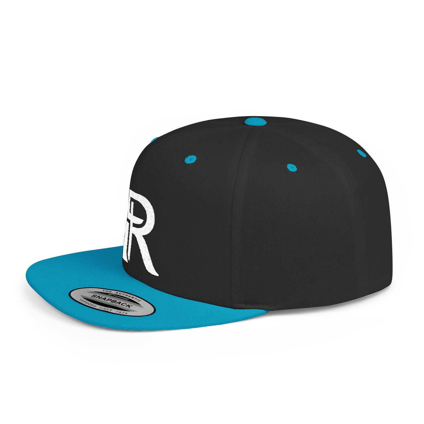 Redeemed Flat Bill Snapback Hat, Trendy Cap for Casual Outings, Gift for Jesus Fans, Unisex Snapback for Summer Events, Custom Logo Hat