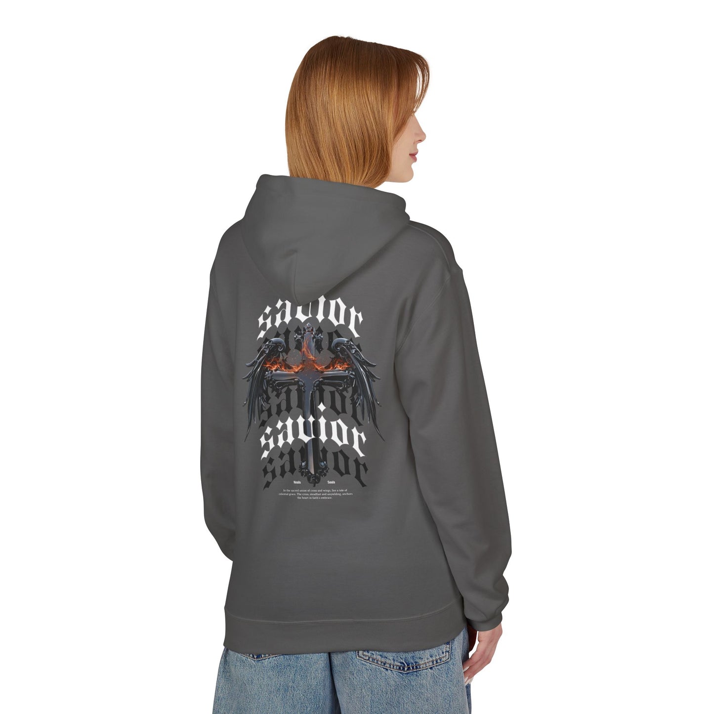 Savior-Unisex Fleece Pullover